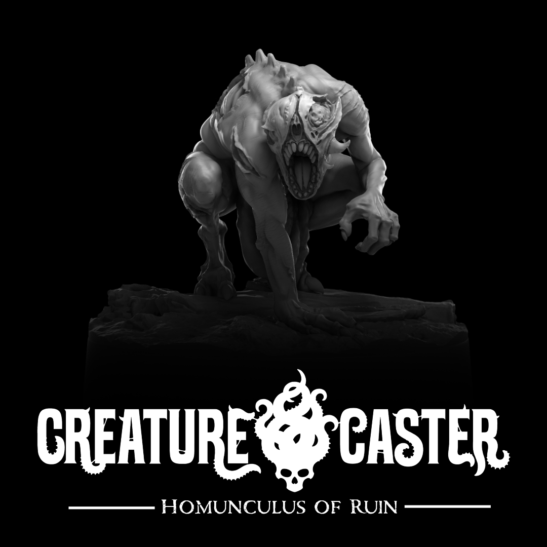 Homunculus of Ruin by Creature Crusade, is a proxy for Cradle Thrall, Grail Thrall, in Cult of the Black Grail.