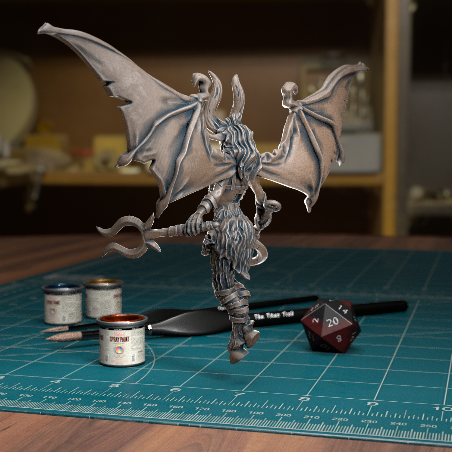 Flying Witch by TytanTrollMiniatures - Image 4