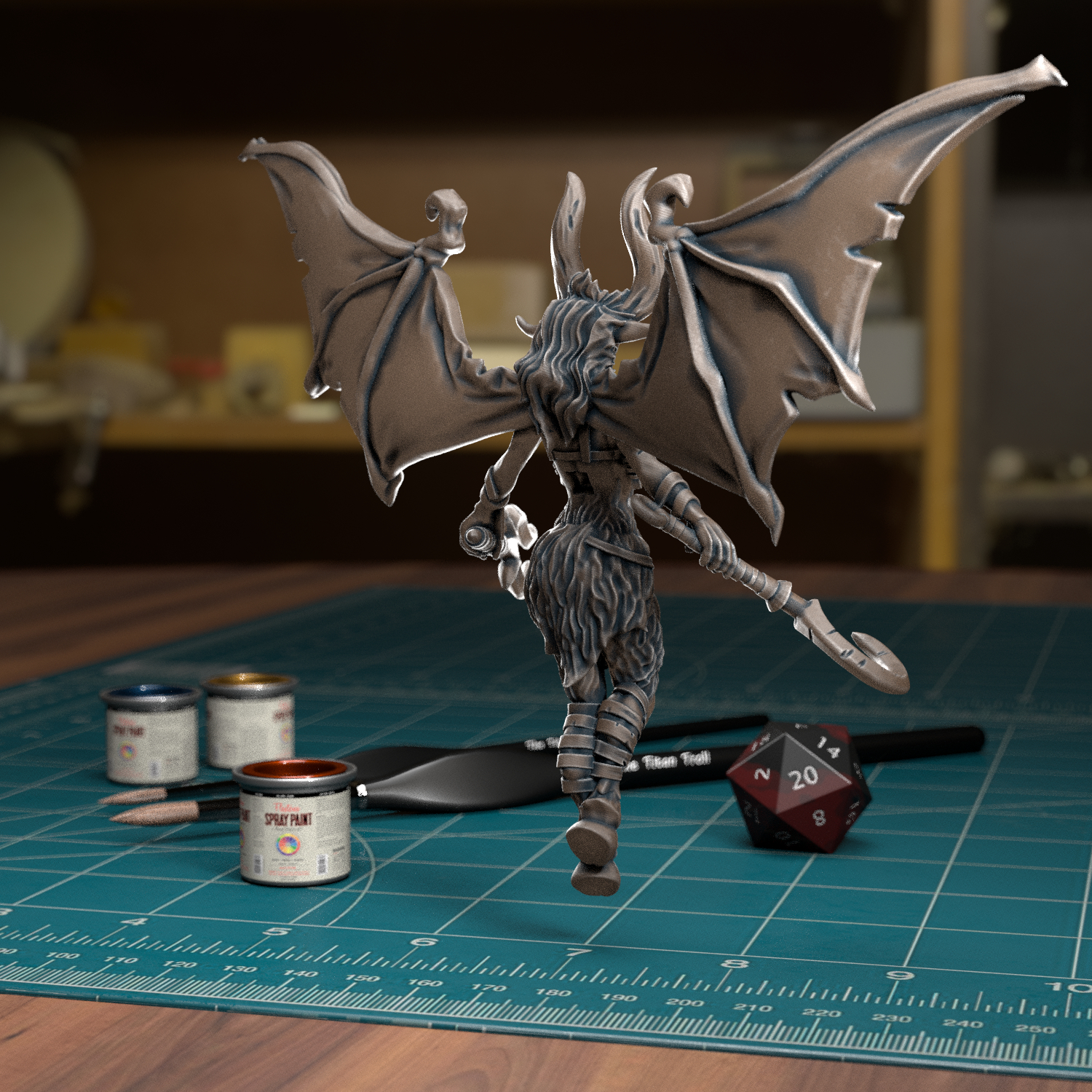 Flying Witch by TytanTrollMiniatures - Image 2