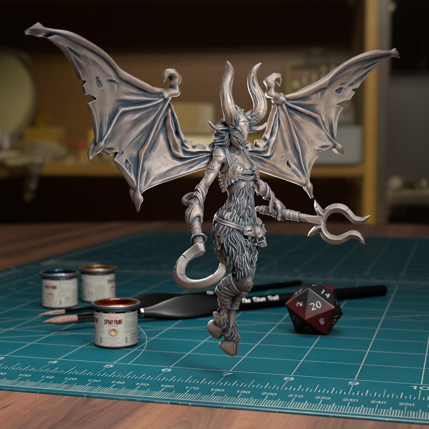 Flying Witch by TytanTrollMiniatures - Image 3