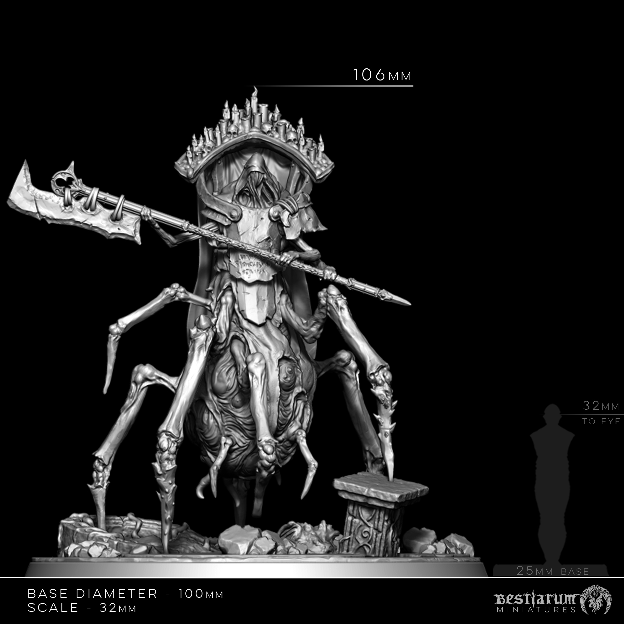 The Symbiarch | Church of the Acarid | Parasites by Bestiarum Miniatures - Image 4