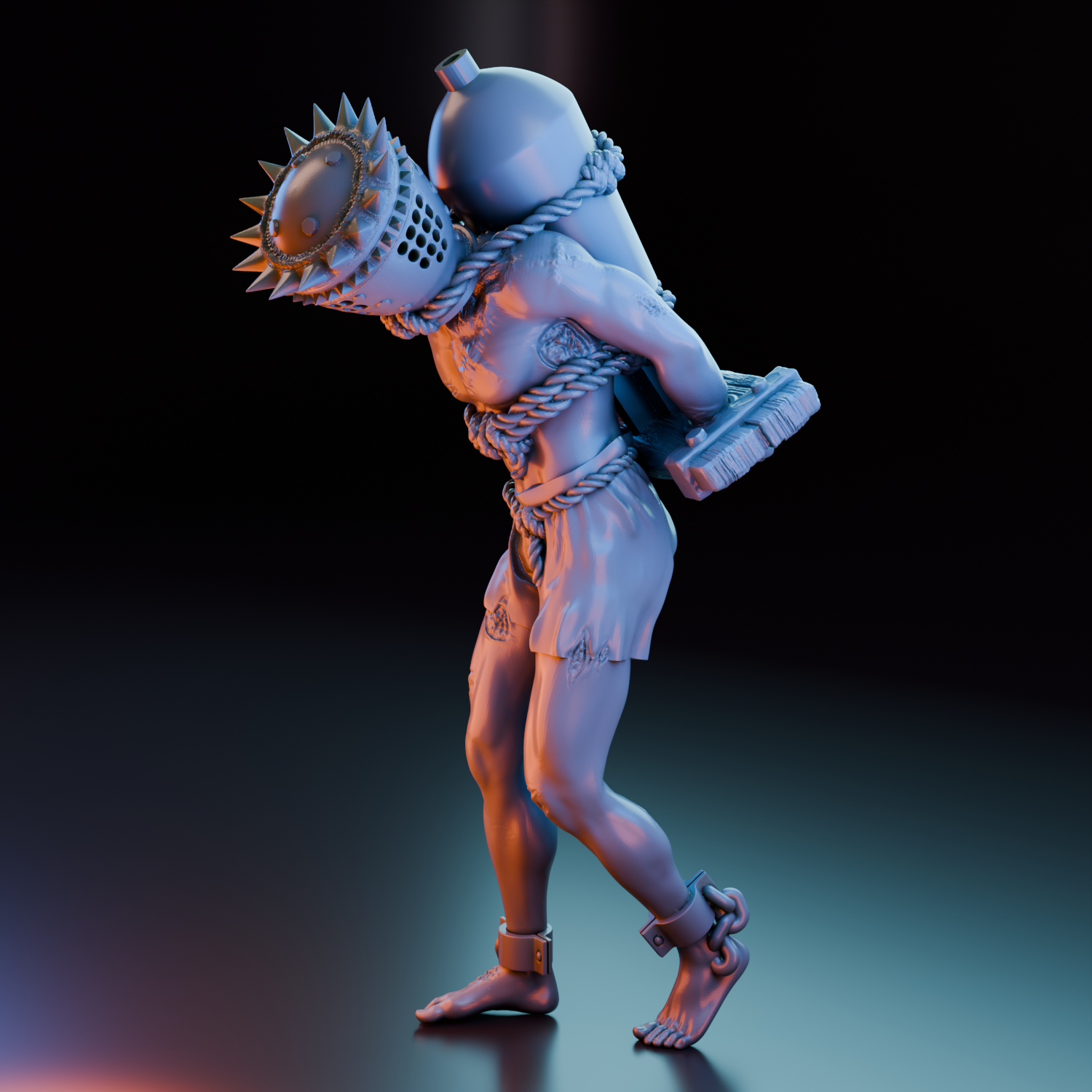 Prisoners of Deocese | Saints from Trenches by Printerra Studios, is a proxy for Ecclesiastic Prisoner, in Trench Pilgrims.