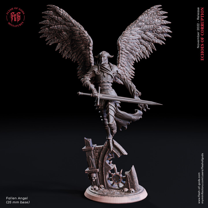 Fallen Angel by fleshofgods, is a proxy for Praetor, in Court of the Seven Headed Serpent.