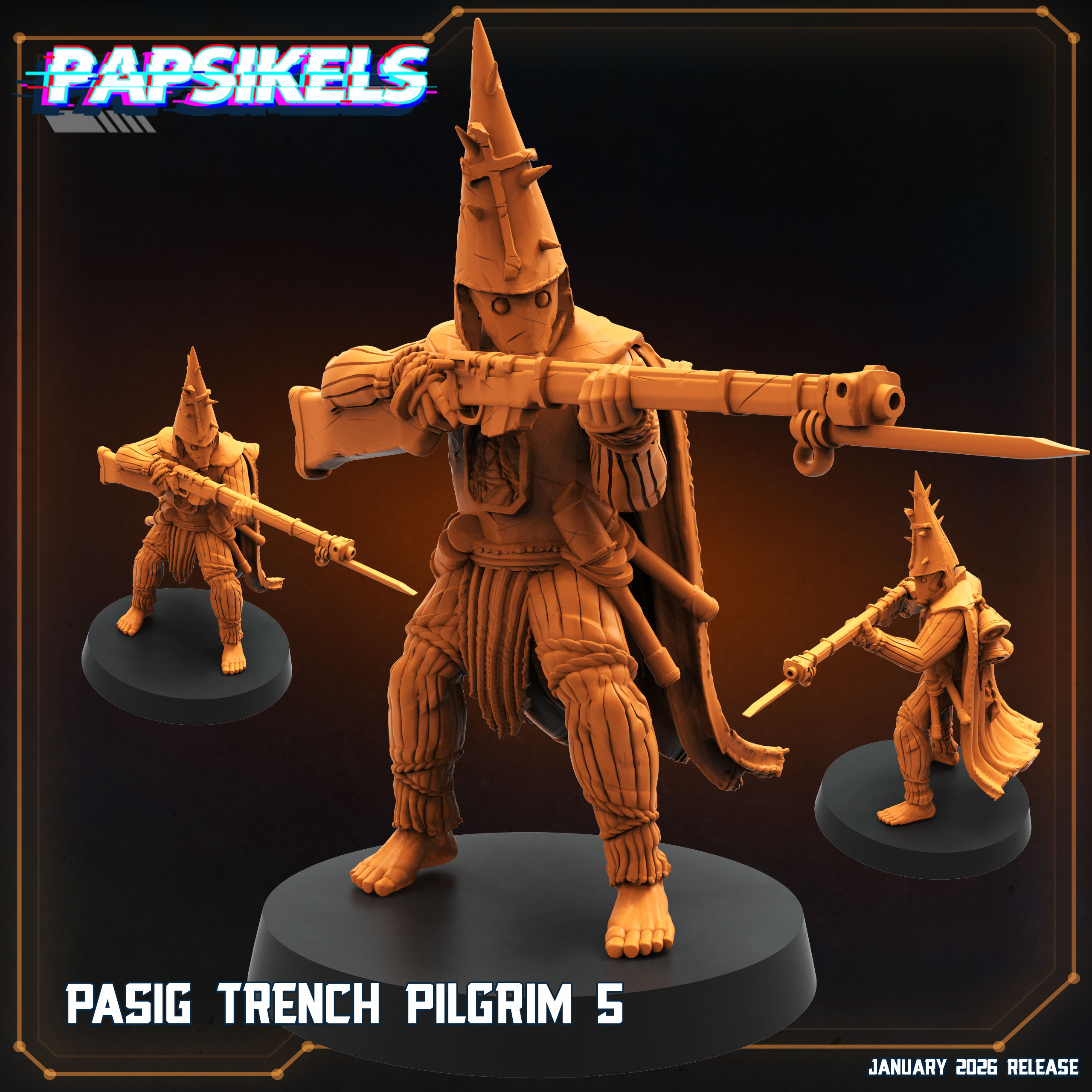 PASIG TRENCH PILGRIMS by PAPSIKELS MINIATURES - Image 3