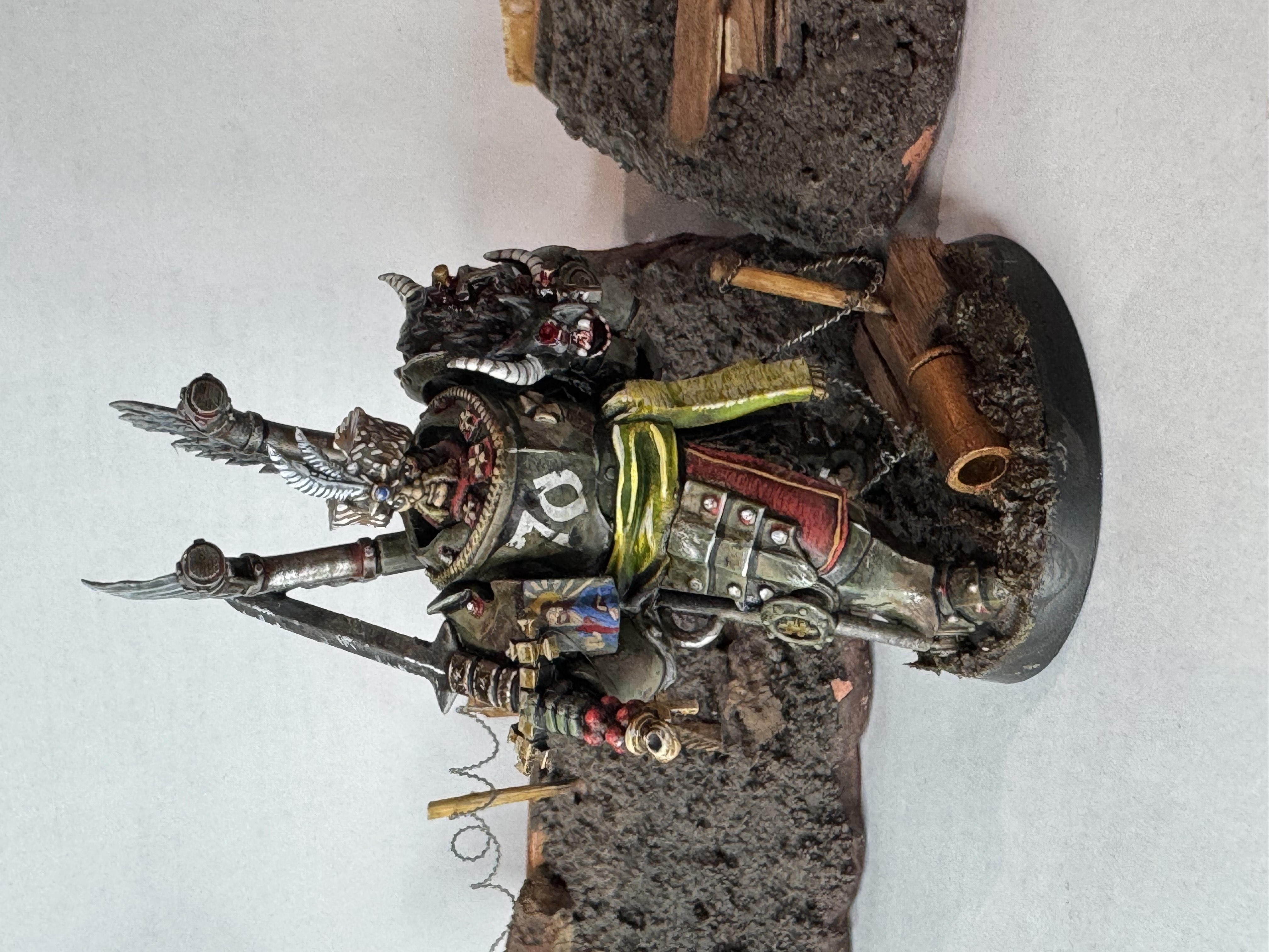 Winged Hussar Leader Longinus in Mecha Armor Polish Lithuenian Commonwealth by Fat Rat Minitures - Image 6