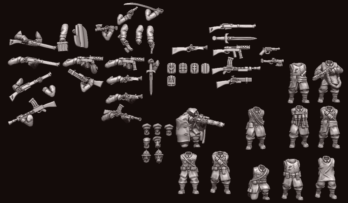 Trench War - PLC Troopers builder Polish and Lithuanian Commonwealth by Fat Rat Minitures - Image 3