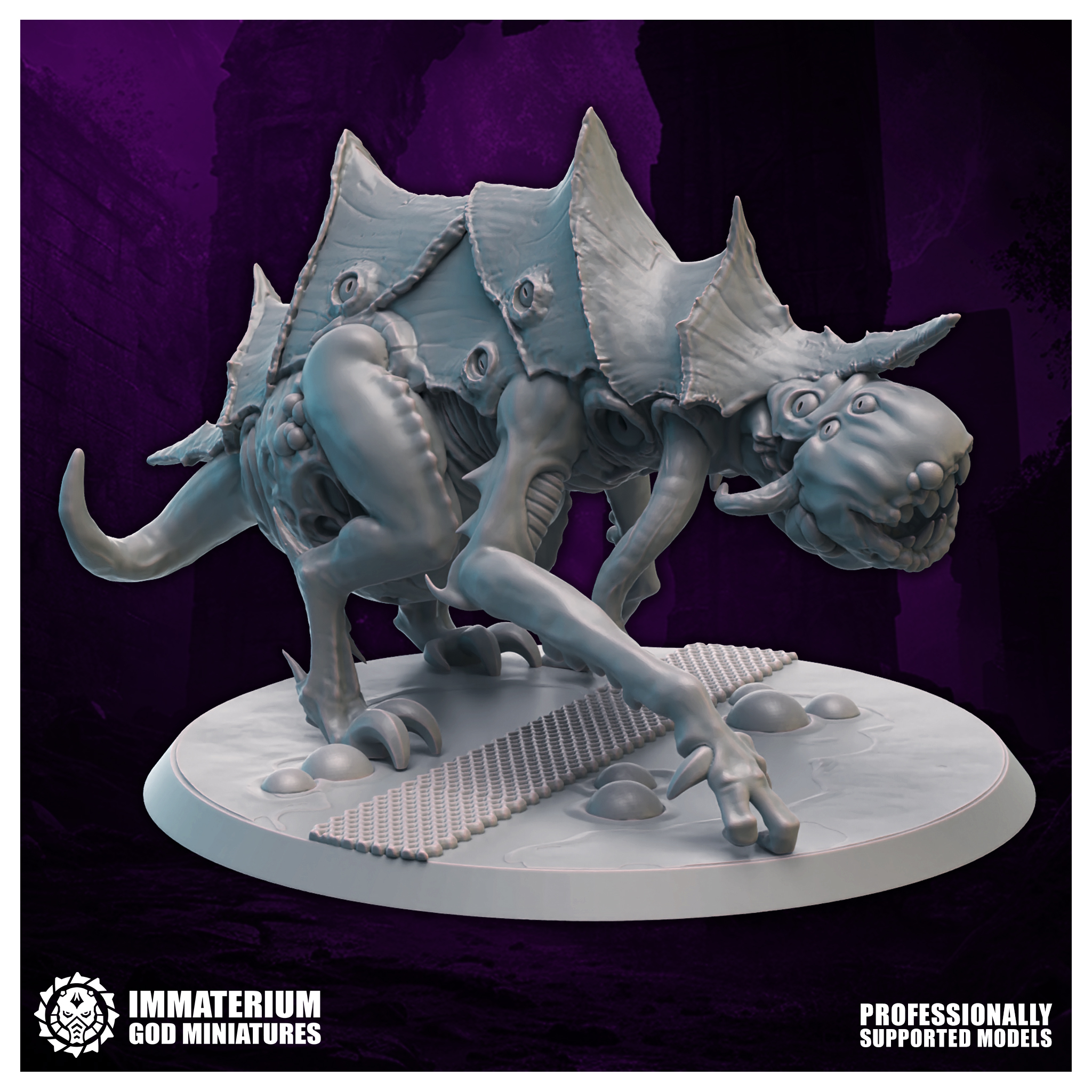 Great spawn of gluttony by immateriumgod, is a proxy for Hound of the Black Grail, Prowler, Trench Dog (hell Hound), in Court of the Seven Headed Serpent, Cult of the Black Grail.