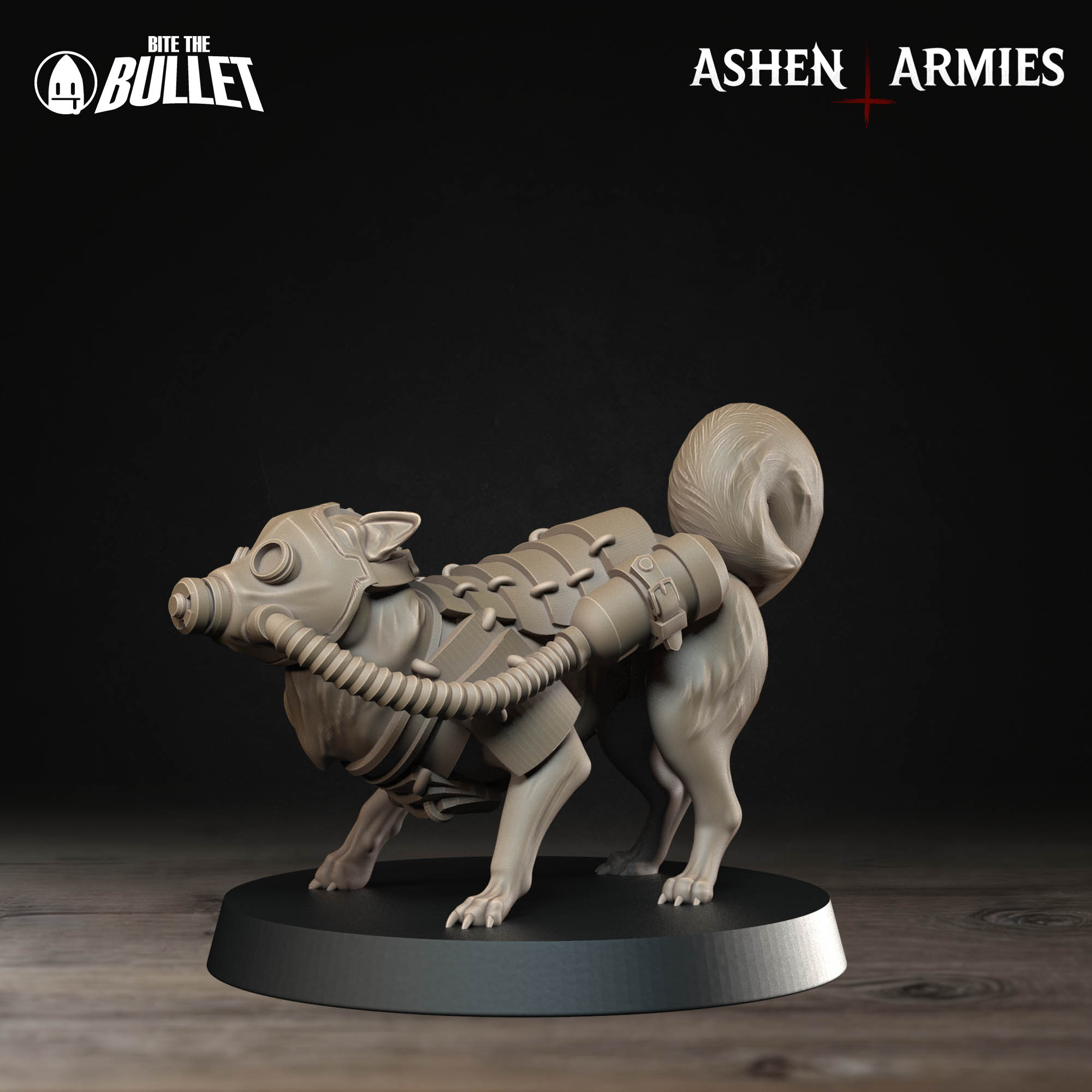 Bullet Crusade | Holy Shogunate - Combat Dogs (3 Models) by Bite the Bullet - Image 5