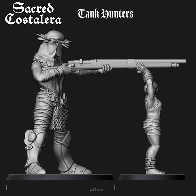 Tank Hunters - Sacred Costalera by Bombshell Miniatures - Image 2