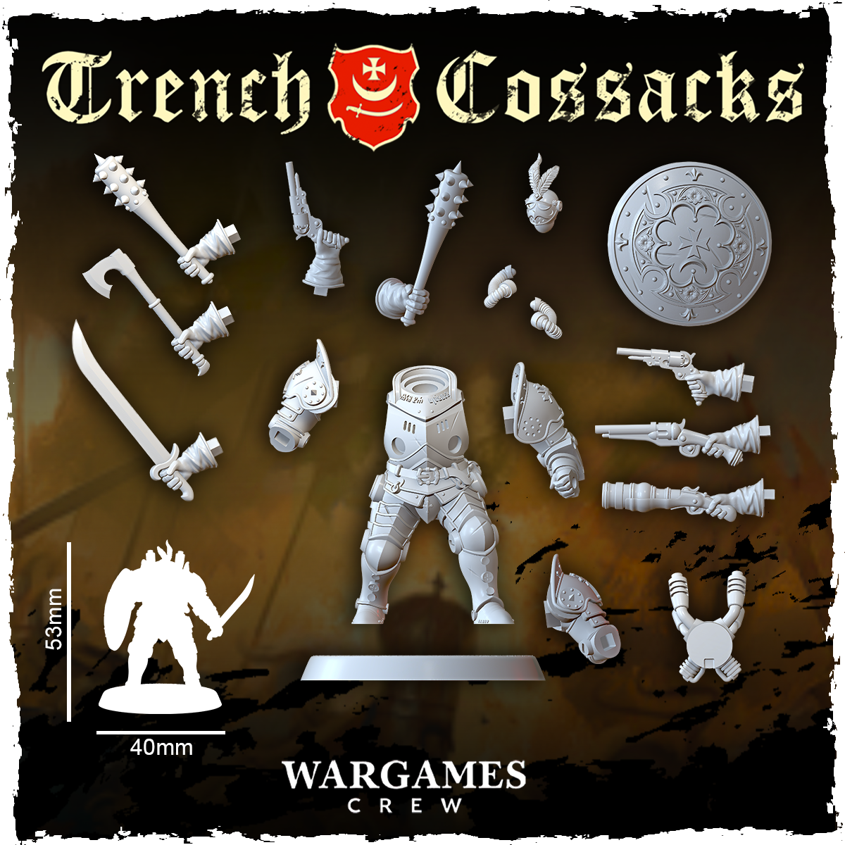 PANZER COSSACK #2 (MHI) by WargamesCrew, is a proxy for Mechanised Heavy Infantry, in The Principality of New Antioch.