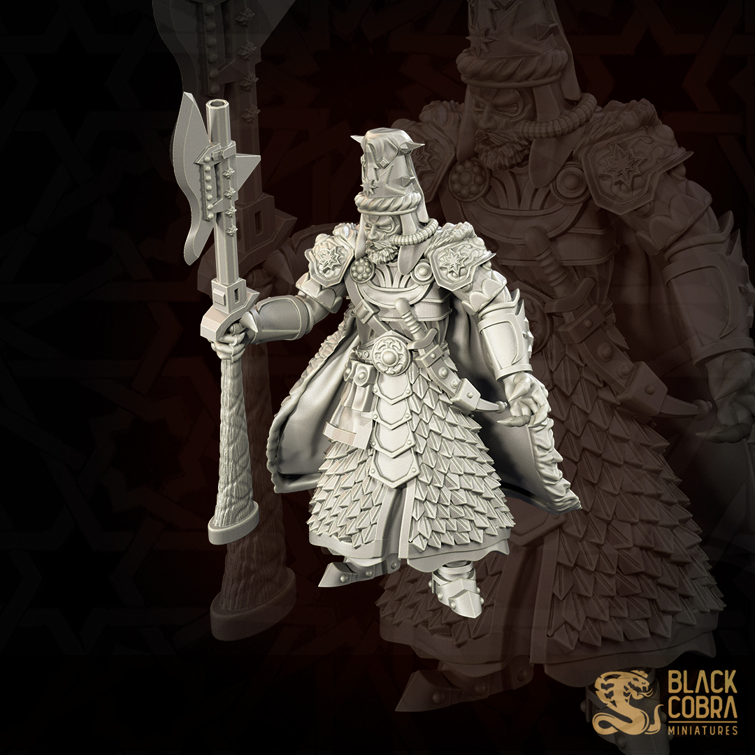 Iron Captain From Iron Trenchers by Black Cobra Miniatures - Image 2
