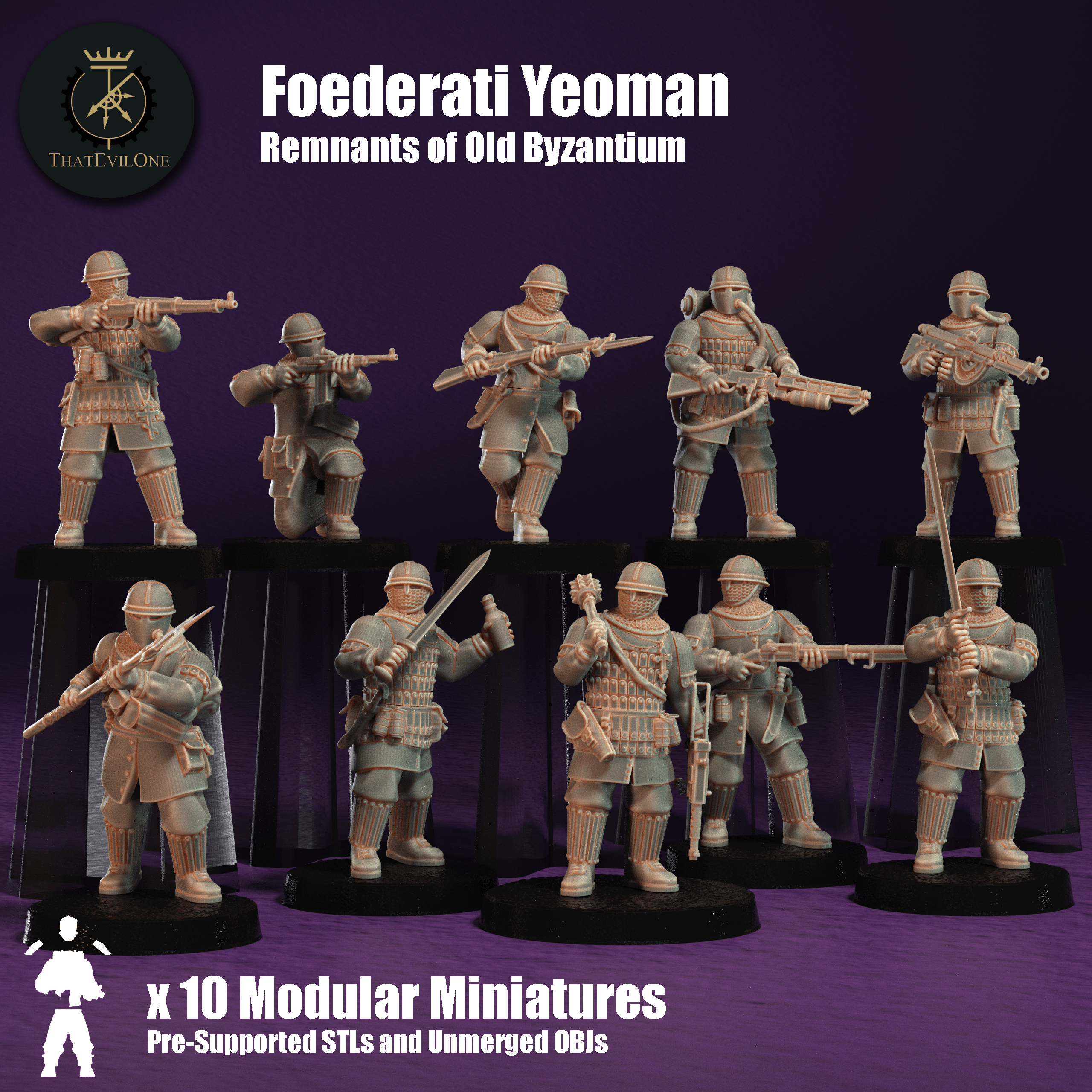 Foederati Yeoman - Remnants of Old Byzantium by That Evil One, is a proxy for Yeoman, in The Principality of New Antioch.