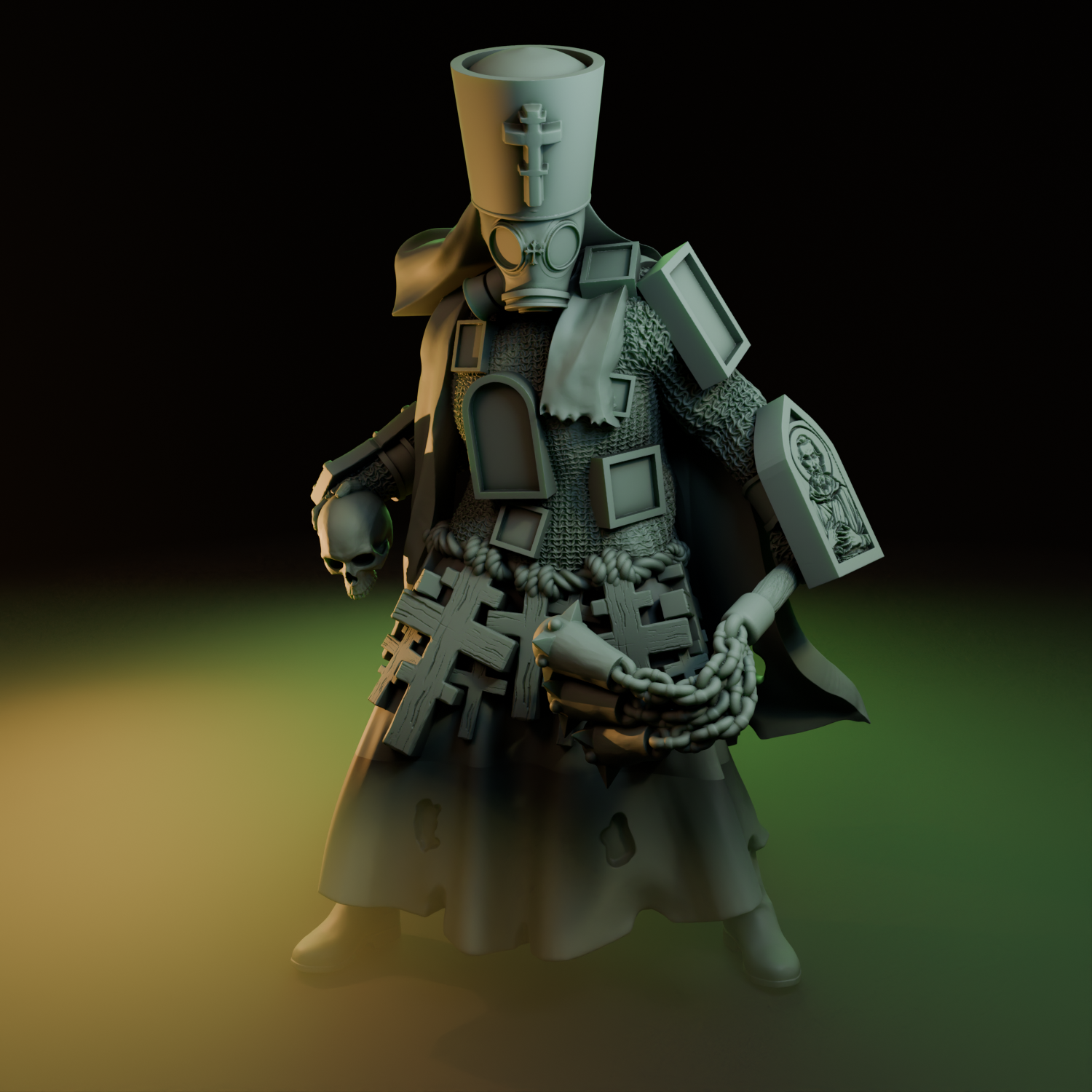 Saints from Trenches vol.2 | Pilgrimage Punisher 2 by 42studio, is a proxy for Castigator, in Trench Pilgrims.