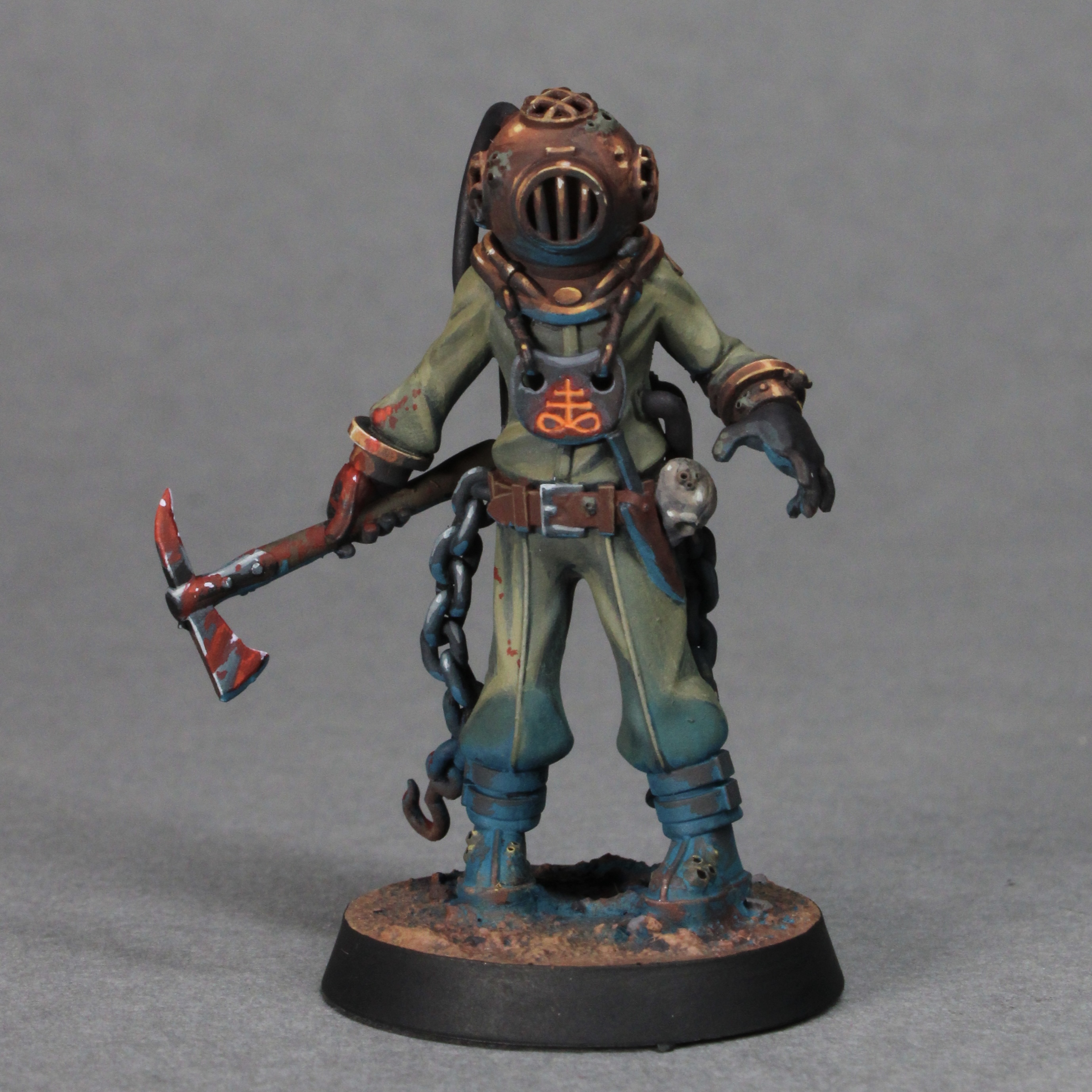 Leviathan Raider 2 by Difaminis, is a proxy for Heretic Trooper, in Heretic Legion.