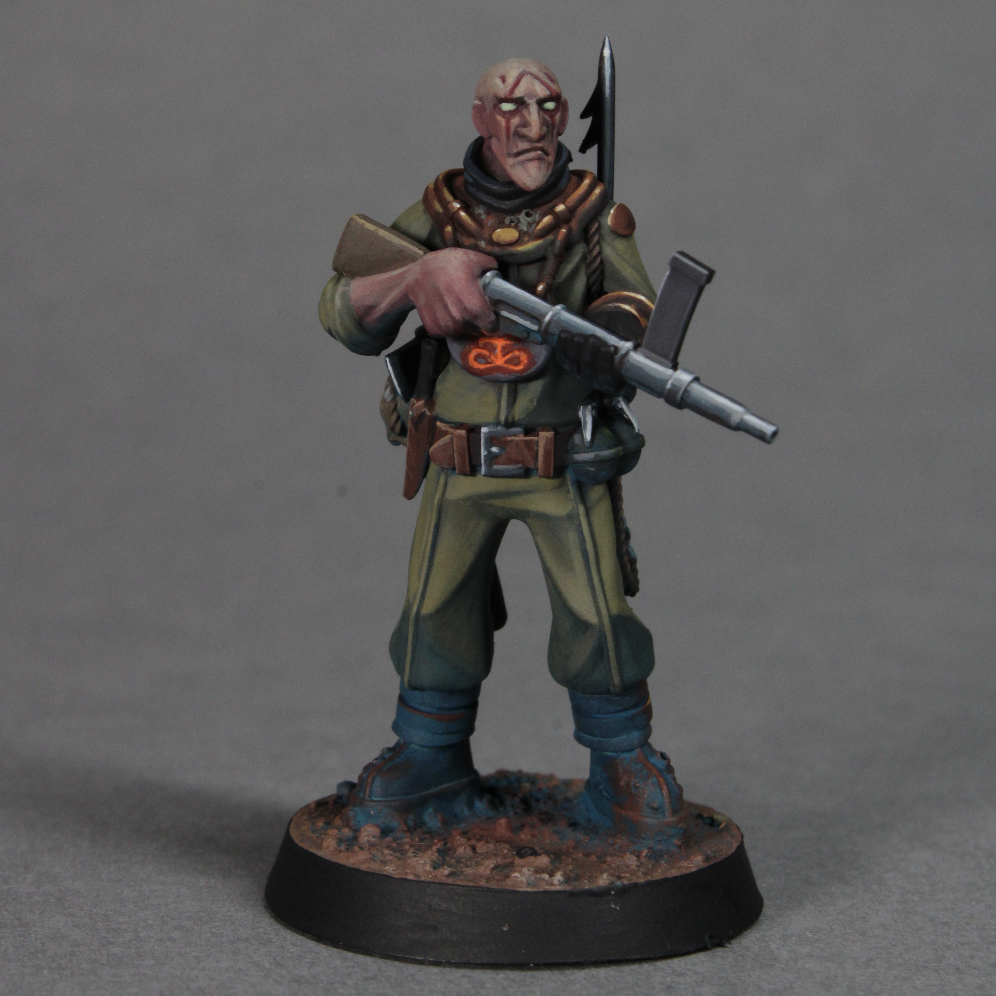 Leviathan Lidless Raider by Difaminis, is a proxy for Heretic Trooper, in Heretic Legion.