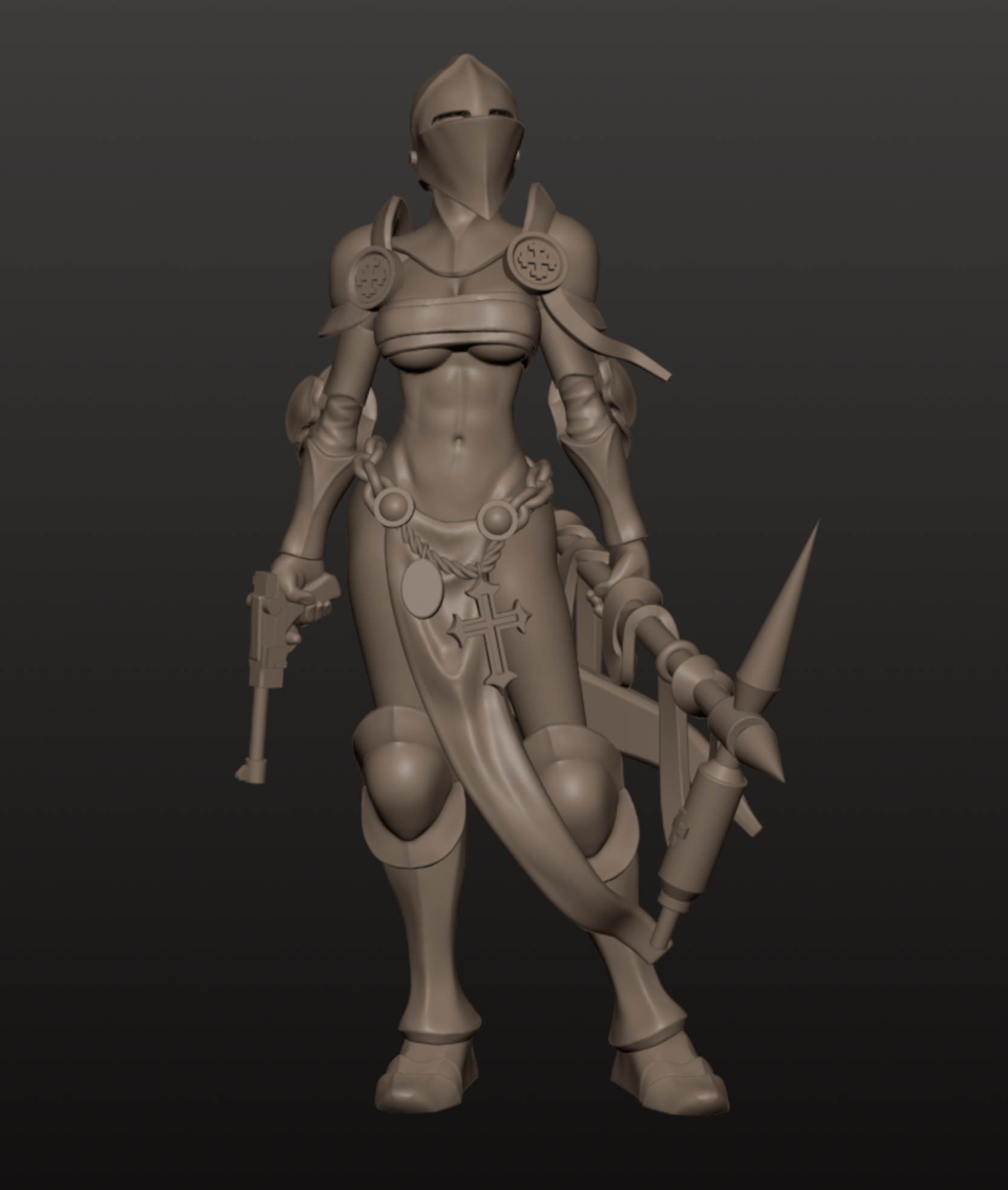 weird war sister by Difaminis, is a proxy for Stigmatic Nun, in Trench Pilgrims.