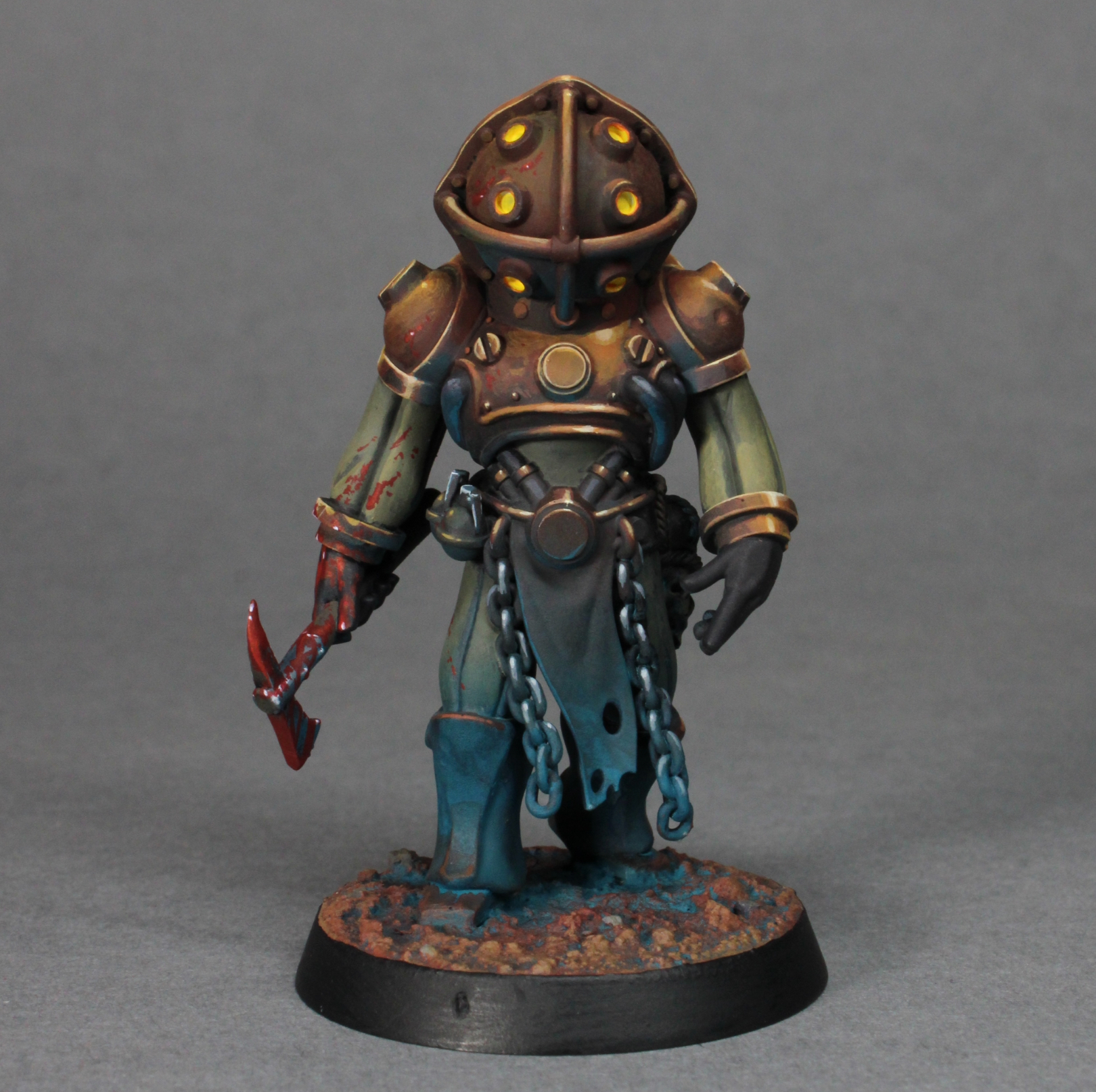 Leviathan Anointed by Difaminis, is a proxy for Anointed Heavy Infantry, in Heretic Legion.