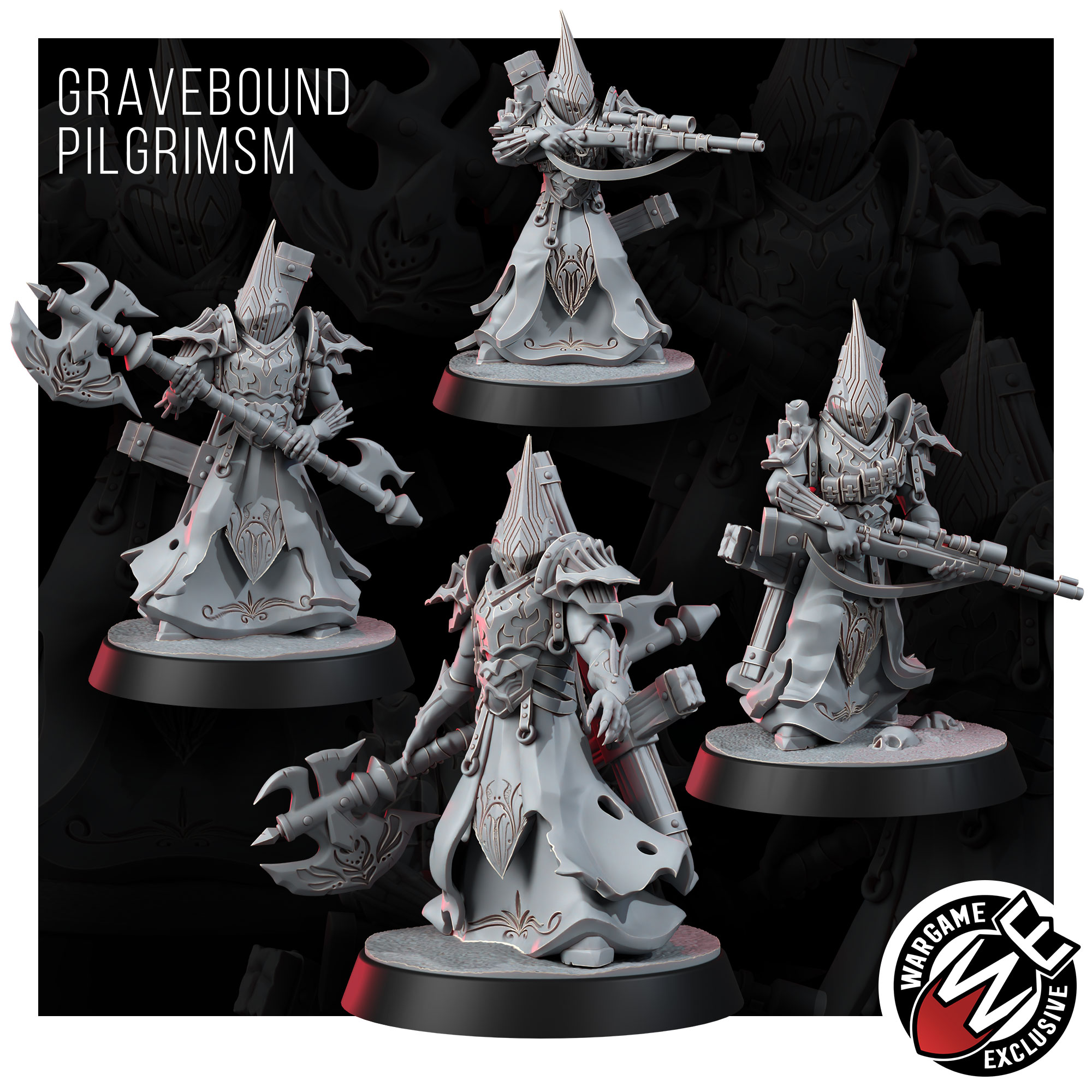 GRAVEBOUND PILGRIMS by Wargame Exclusive, is a proxy for Trench Pilgrim, in Trench Pilgrims.