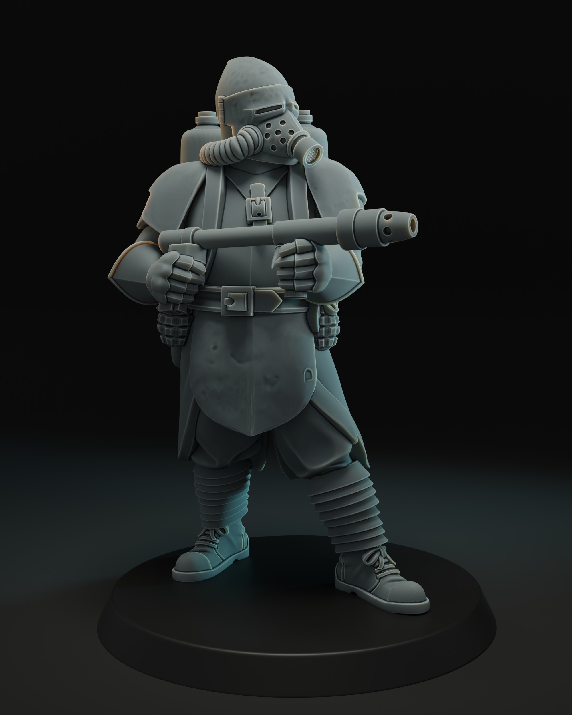 Trench Flamethrower by JK-Remo, is a proxy for Yeoman, in The Principality of New Antioch.