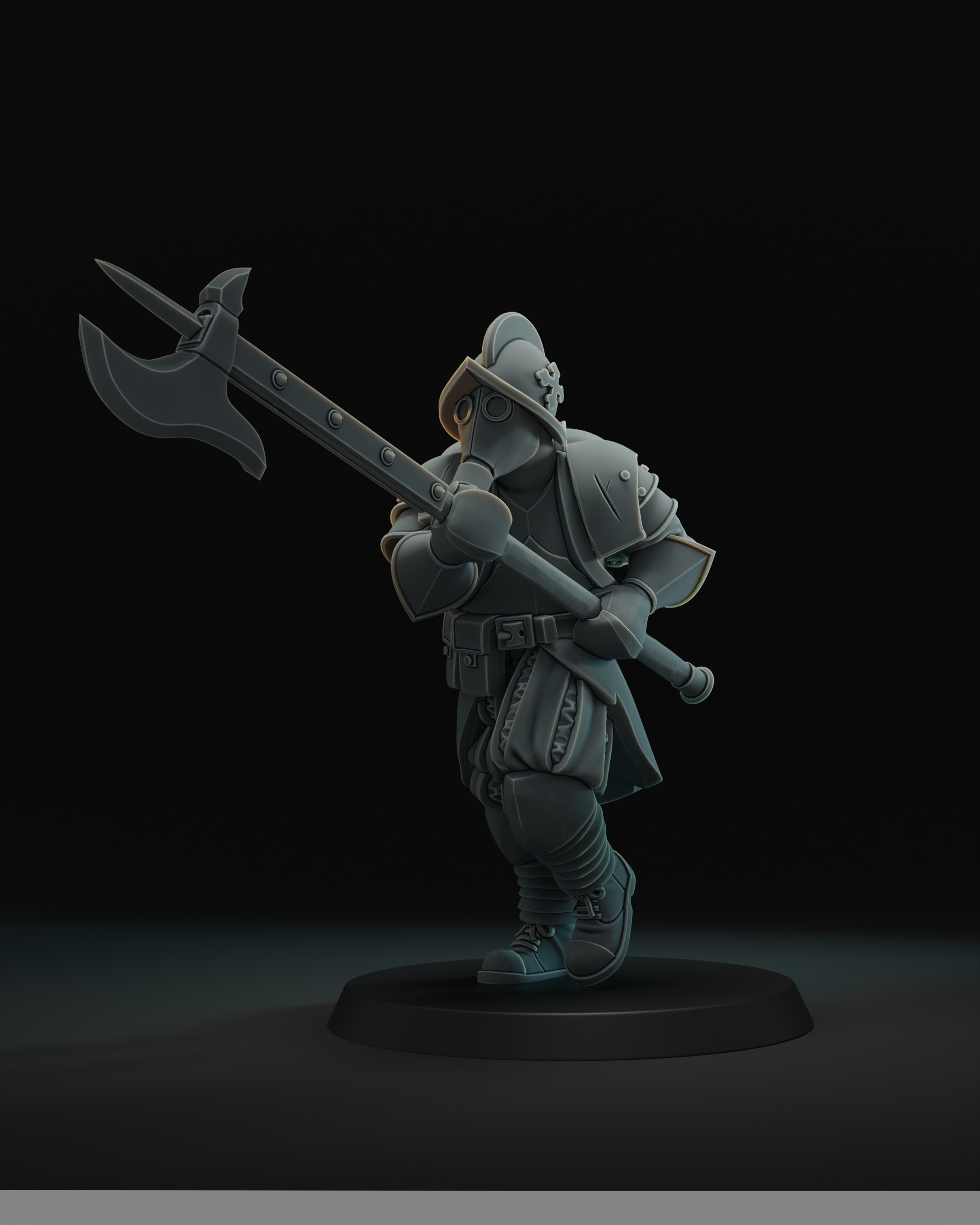 Papal Halberdier by JK-Remo, is a proxy for Shocktrooper, Yeoman, in The Principality of New Antioch.