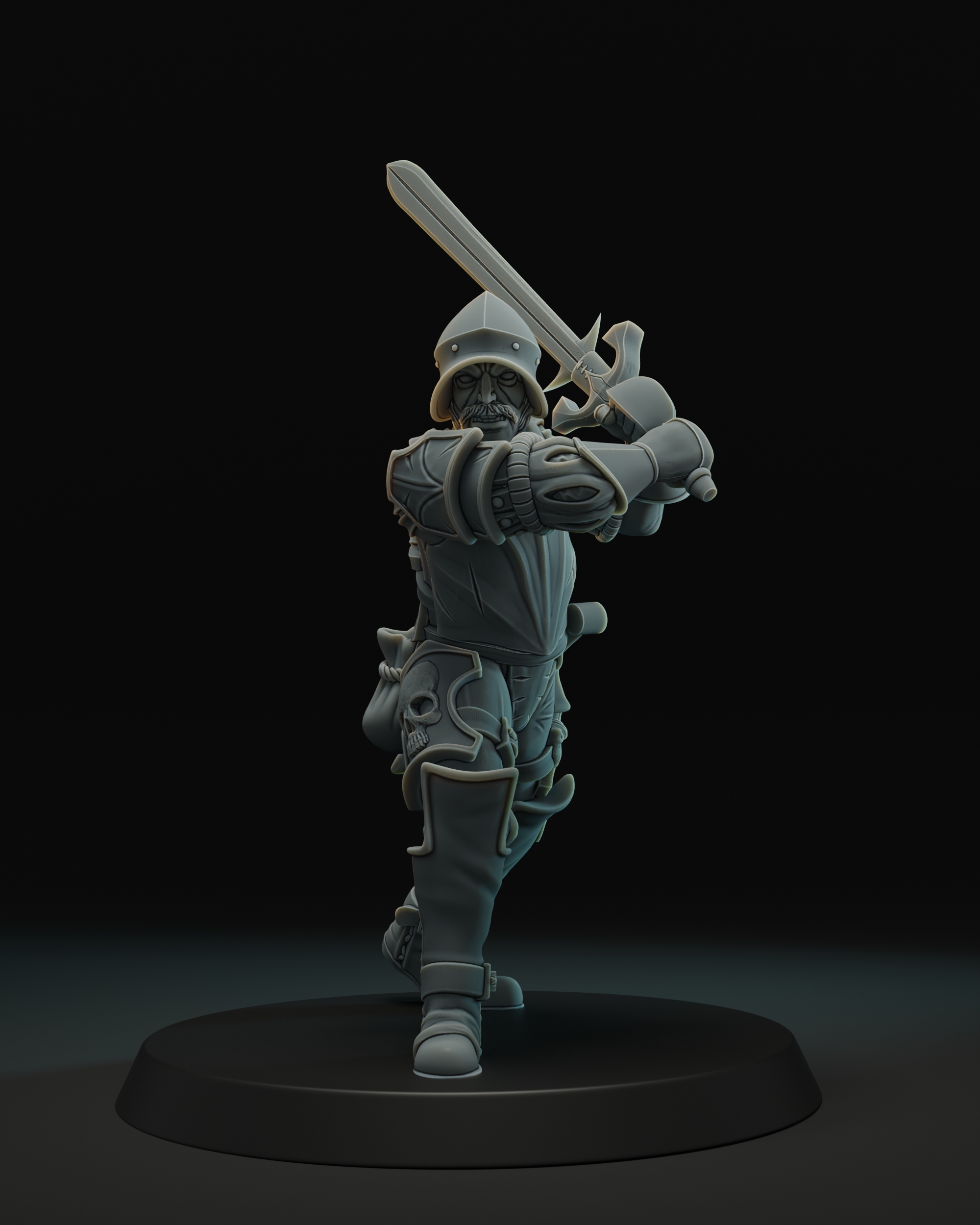 Greatswordman by JK-Remo, is a proxy for Lieutenant, Shocktrooper, Yeoman, in The Principality of New Antioch.