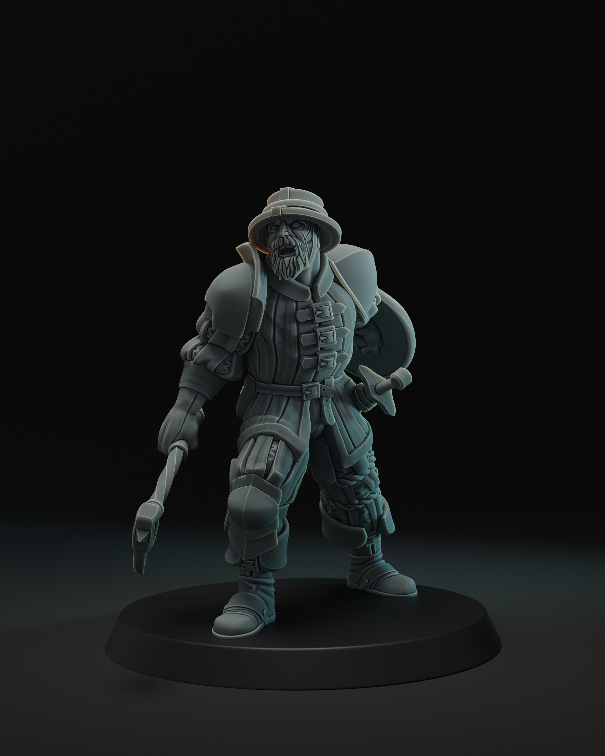 The Veteran by JK-Remo, is a proxy for Shocktrooper, in The Principality of New Antioch.