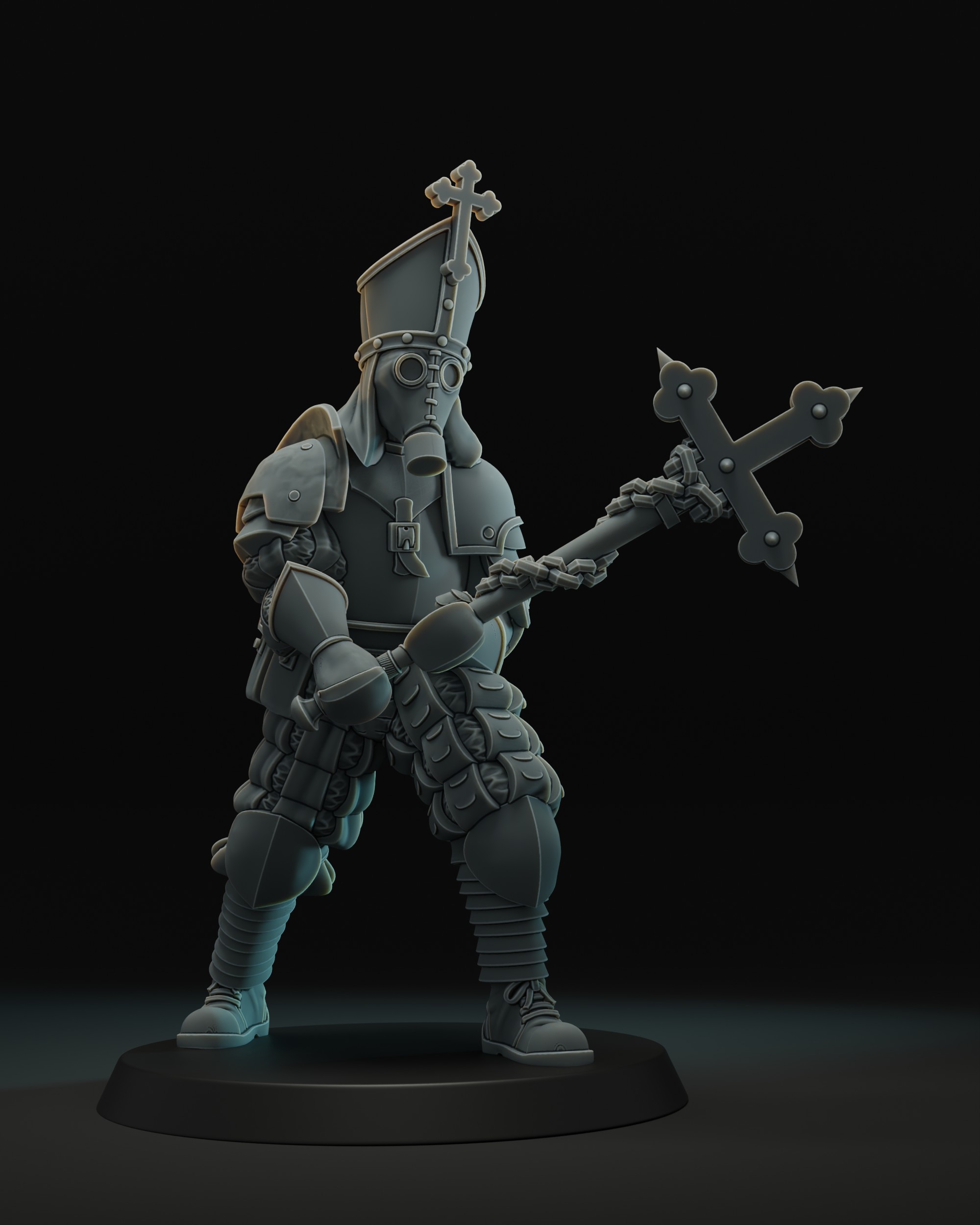 Battle Cleric by JK-Remo, is a proxy for Trench Cleric, in The Principality of New Antioch.