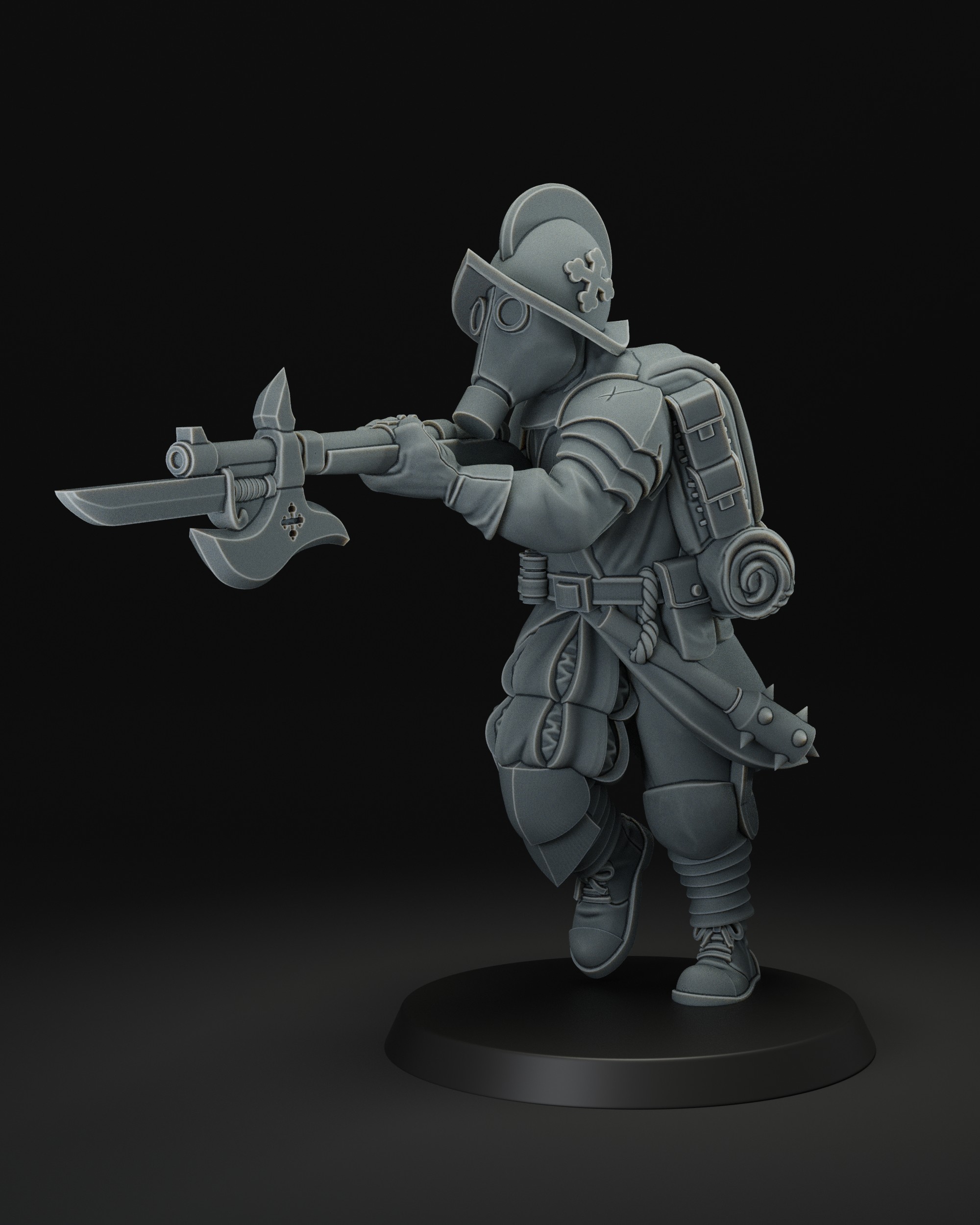 Papal Trench cleaner by JK-Remo, is a proxy for Shocktrooper, Yeoman, in The Principality of New Antioch.