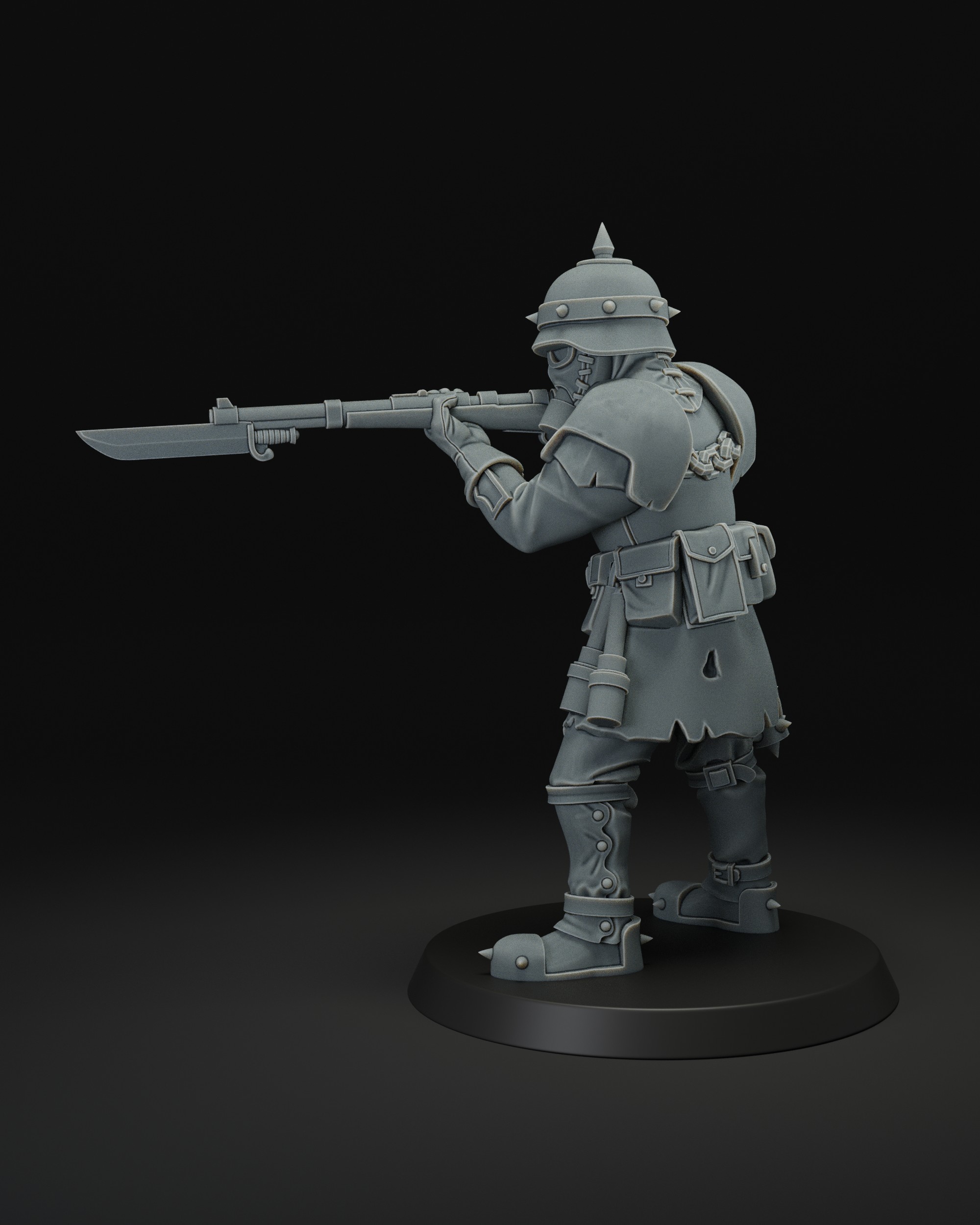Infernal infantry with Bolt-Action Rifle by JK-Remo - Image 2