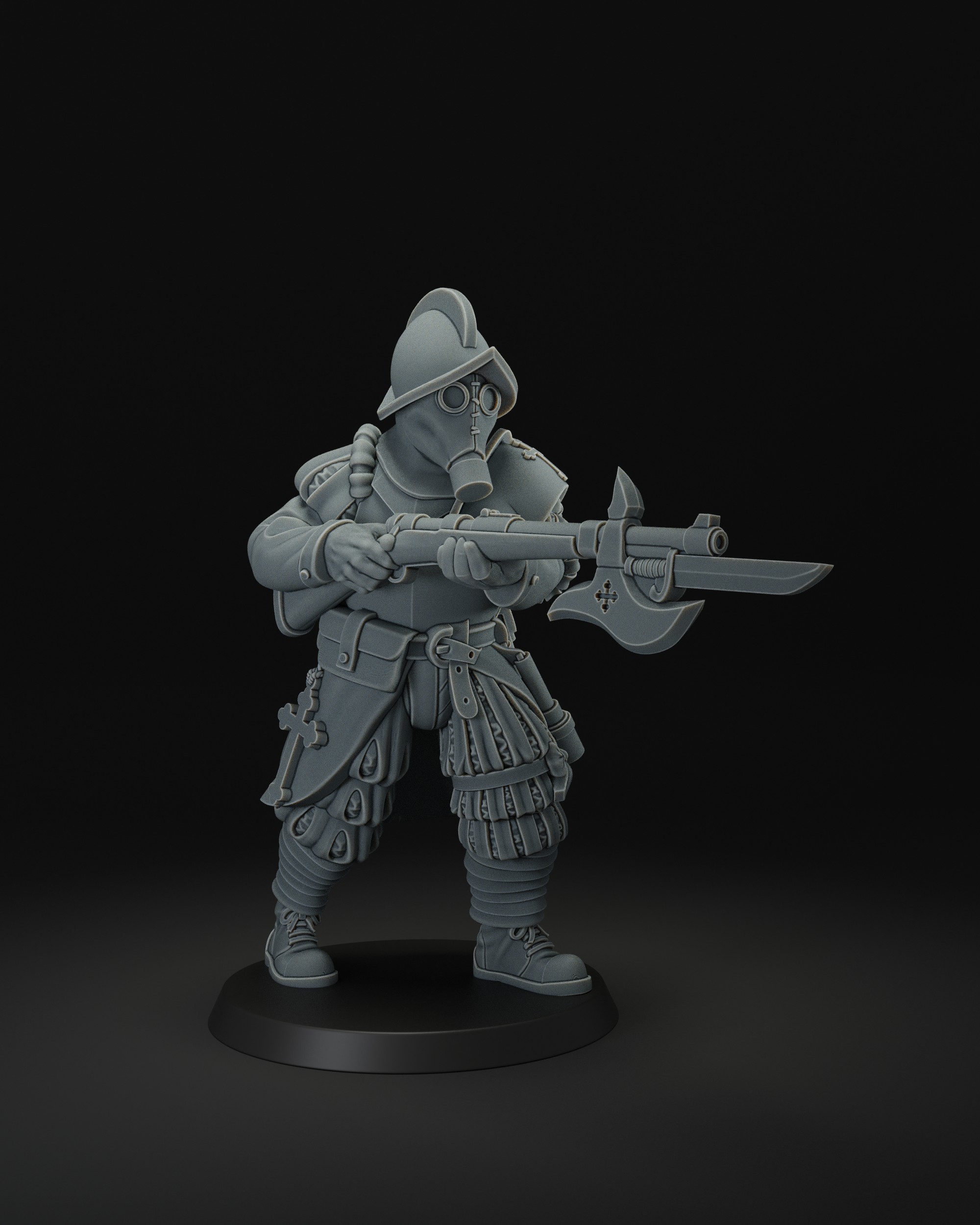Papal Force Yeoman with Bolt-Action Rifle and Grenades by JK-Remo, is a proxy for Yeoman, in The Principality of New Antioch.