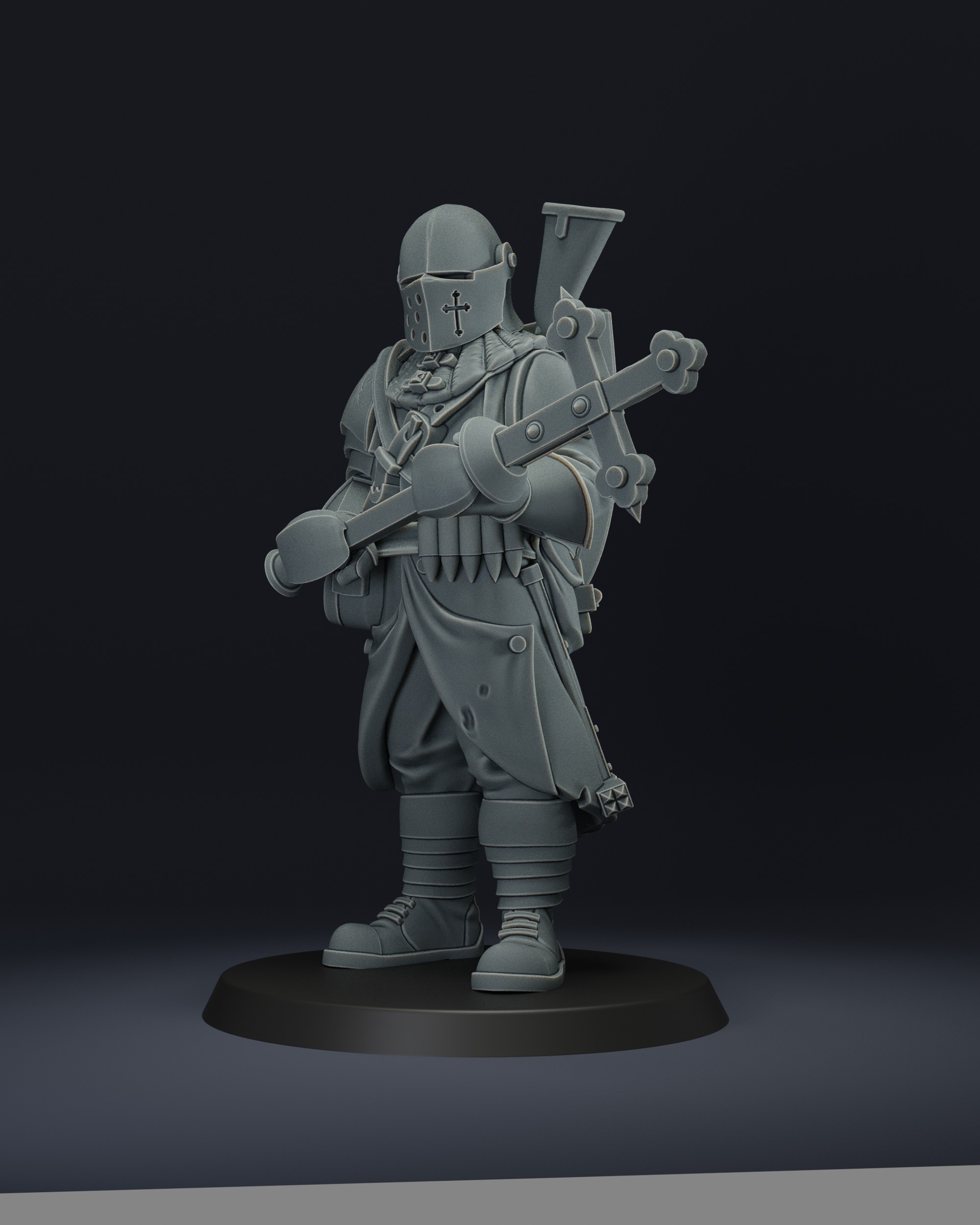 Trench Soldier with cross-maul by JK-Remo - Image 4