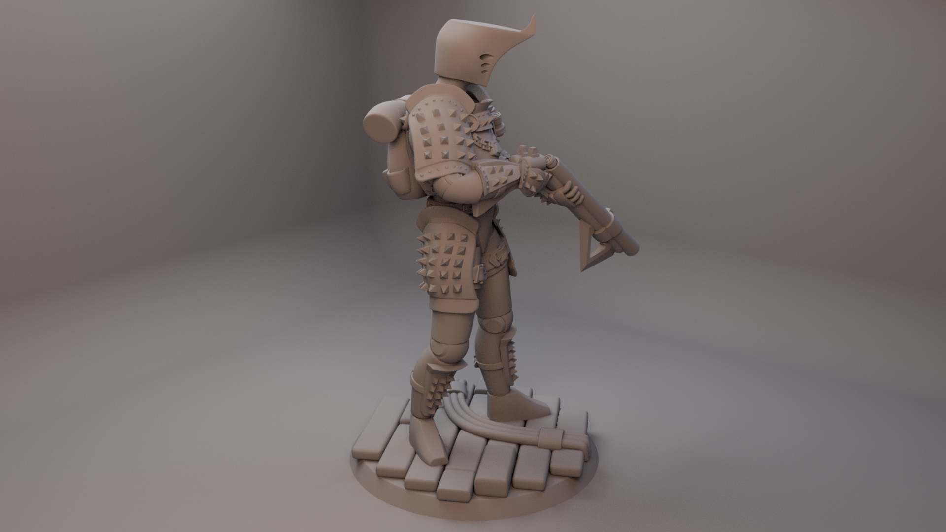 Cultist with a shotgun by The Cackling Kobold Company - Image 2
