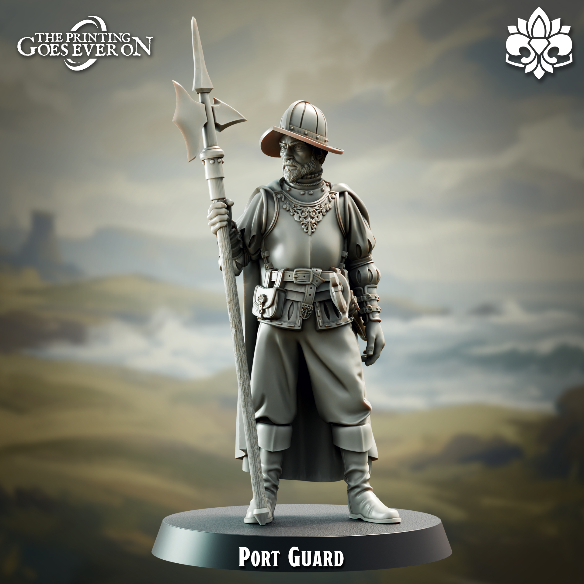 Port Guard - Papal Forces Style - Presupported by The Printing Goes Ever On, is a proxy for Yeoman, in The Principality of New Antioch.