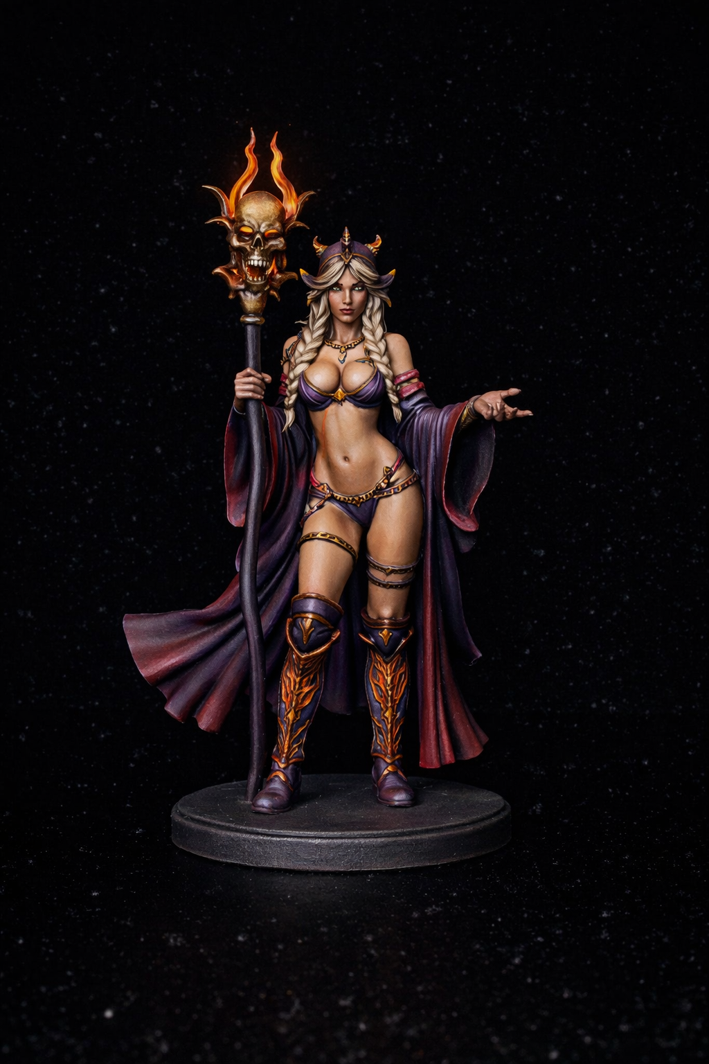Lilith Dreamreaver by Evil Painter Studios, is a proxy for Heretic Priest, in Heretic Legion.