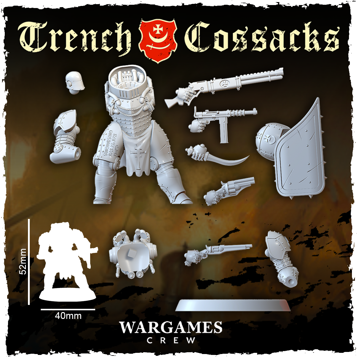 PANZER COSSACKS IN MECHANICAL PANTSYR #3 by WargamesCrew, is a proxy for Mechanised Heavy Infantry, in The Principality of New Antioch.