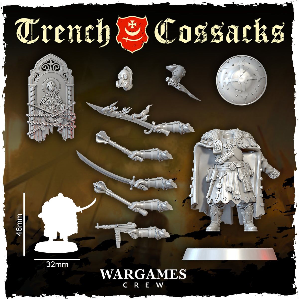 SOTNYK #2 (Lieutenant) by WargamesCrew, is a proxy for Lieutenant, in The Principality of New Antioch.