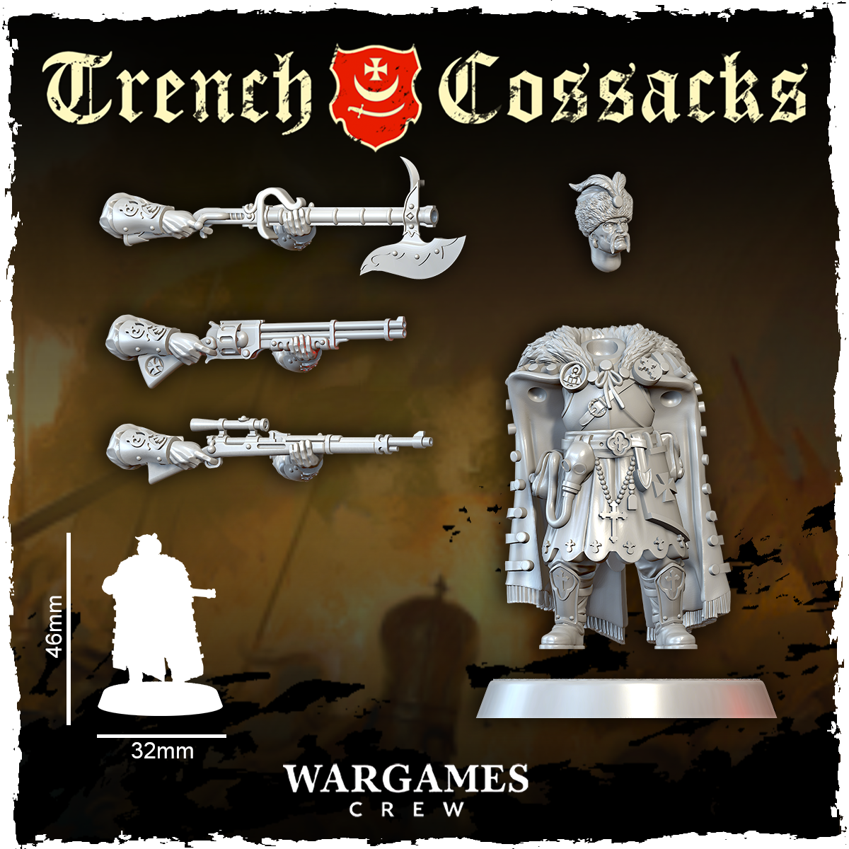 SOTNYK #3 (Lieutenant) by WargamesCrew, is a proxy for Lieutenant, in The Principality of New Antioch.