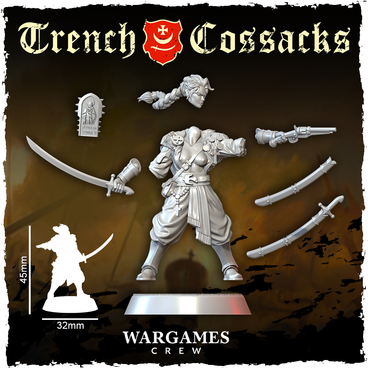 SERDYUK (FEM NAKED) NSFW by WargamesCrew, is a proxy for Shocktrooper, in The Principality of New Antioch.