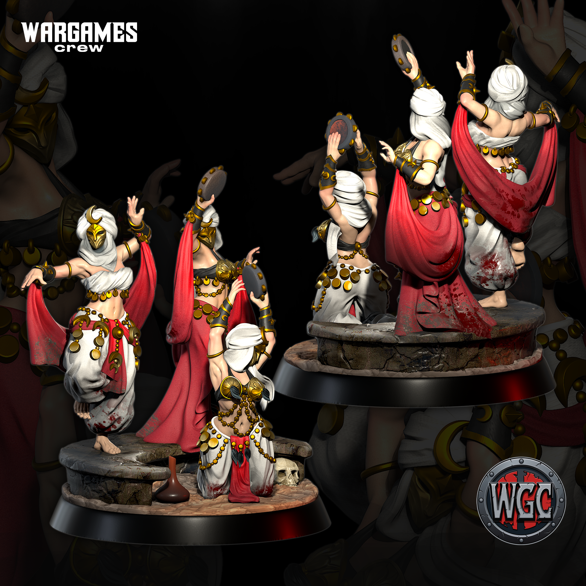 Daughters of the Veil. Murideen Acolyte Only Nuns Models of the month by WargamesCrew - Image 2