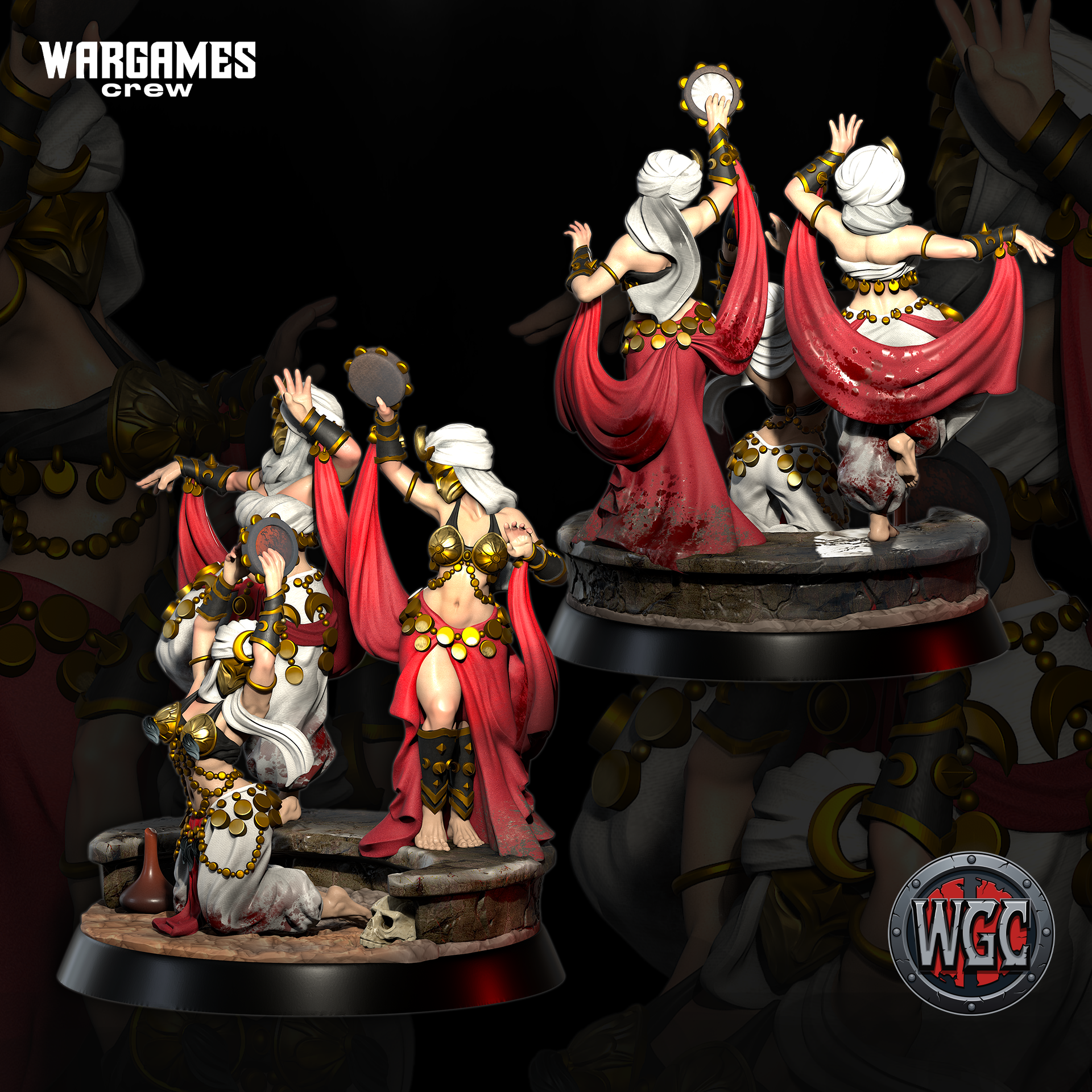 Daughters of the Veil. Murideen Acolyte Only Nuns Models of the month by WargamesCrew - Image 3