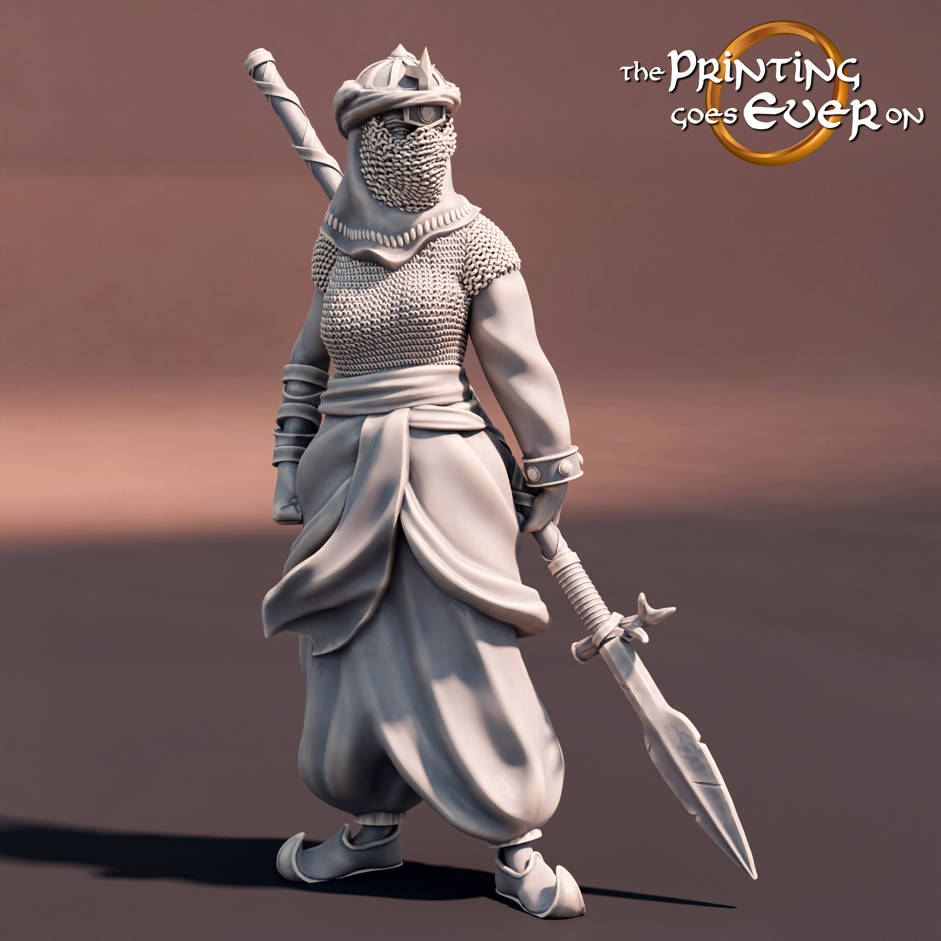 Southerner Spearman A - Female - Presupported by The Printing Goes Ever On, is a proxy for Azeb, in Iron Sultanate.