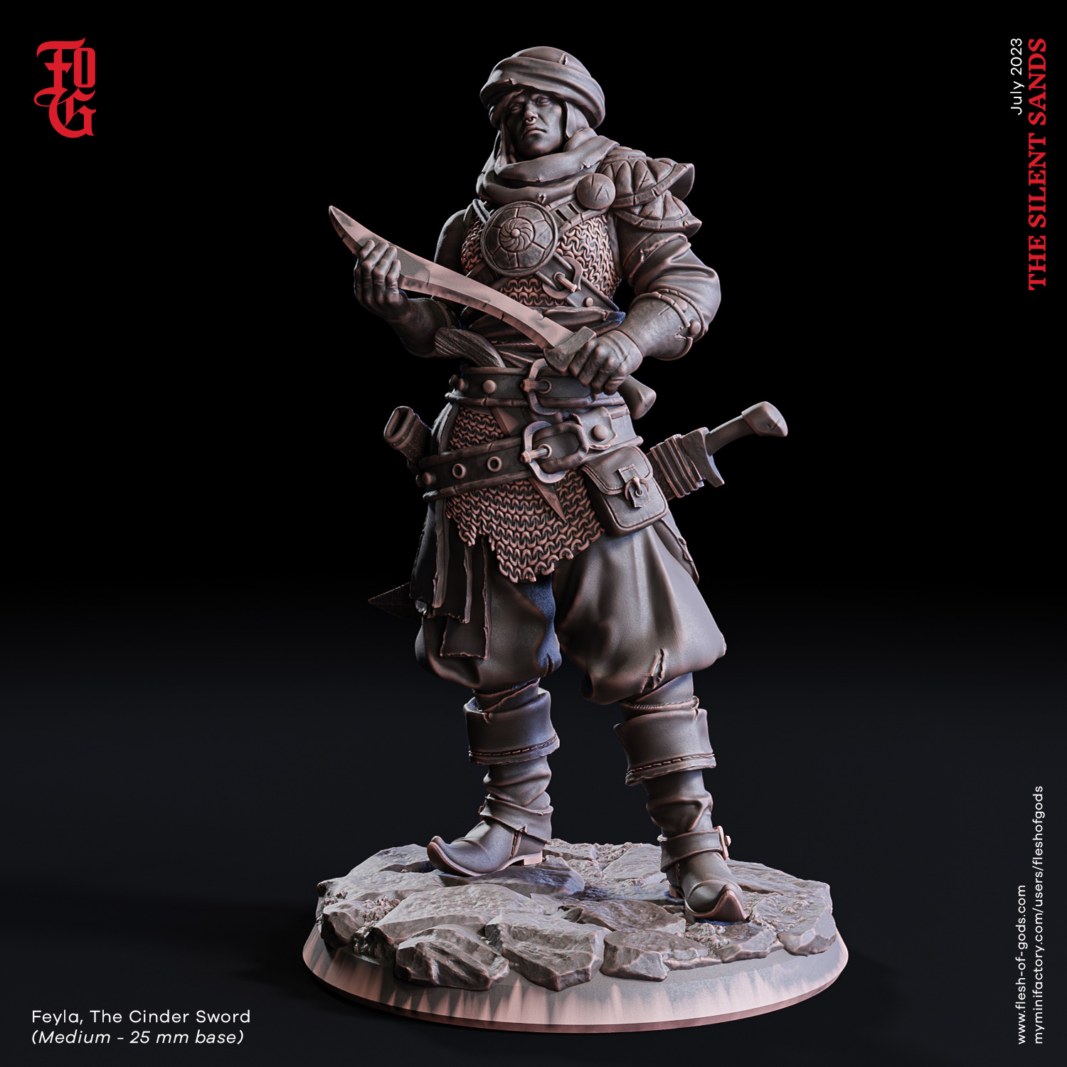 Feyla, Cinder Sword by Flesh of Gods, is a proxy for Assassin Acolyte, Jannisary, Jannisary Officer, Master Assasin, Sultanate Assasin, Yüzbaşı Captain, in Iron Sultanate.
