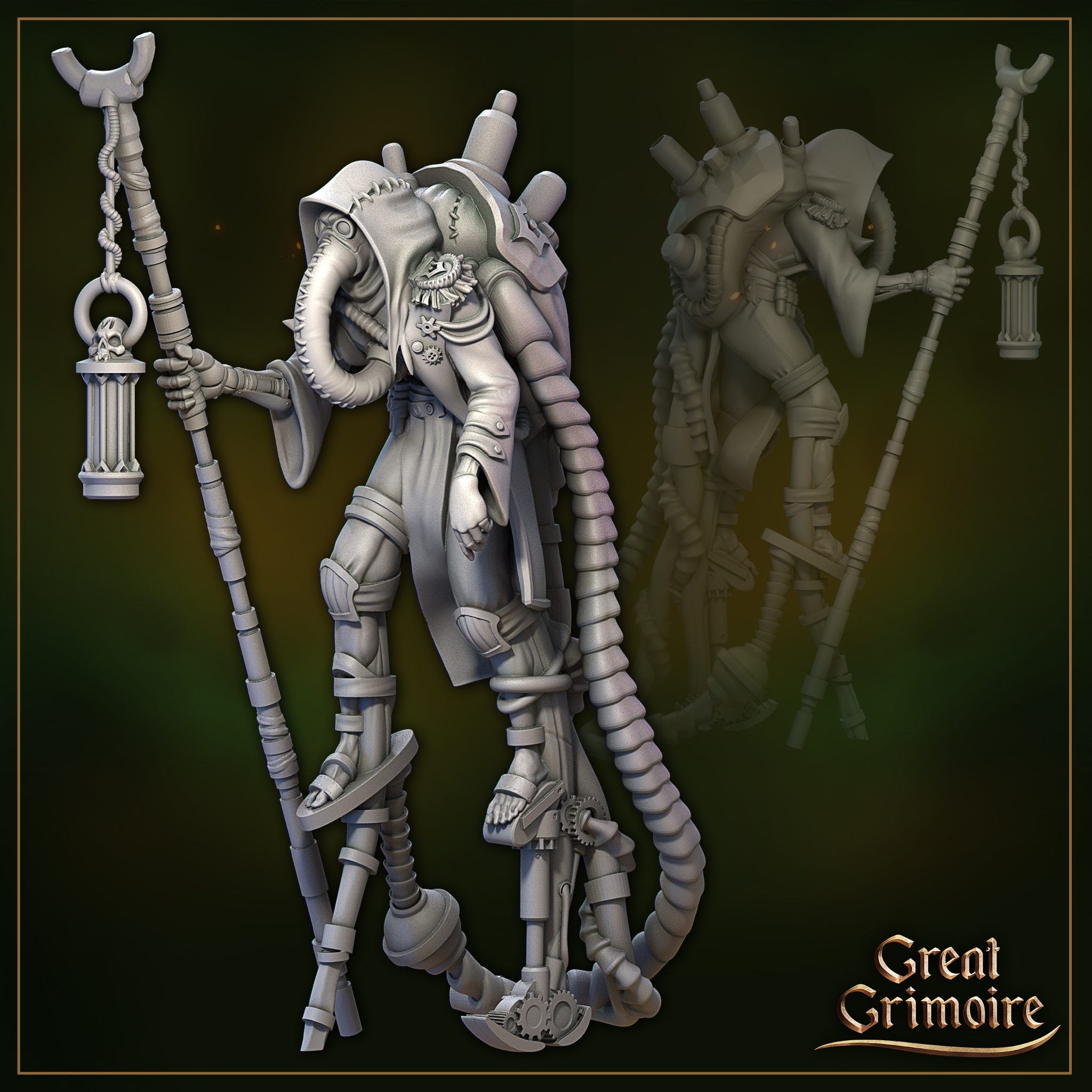Sewer Wanderer by Great Grimoire, is a proxy for Combat Biologist, in The Principality of New Antioch.