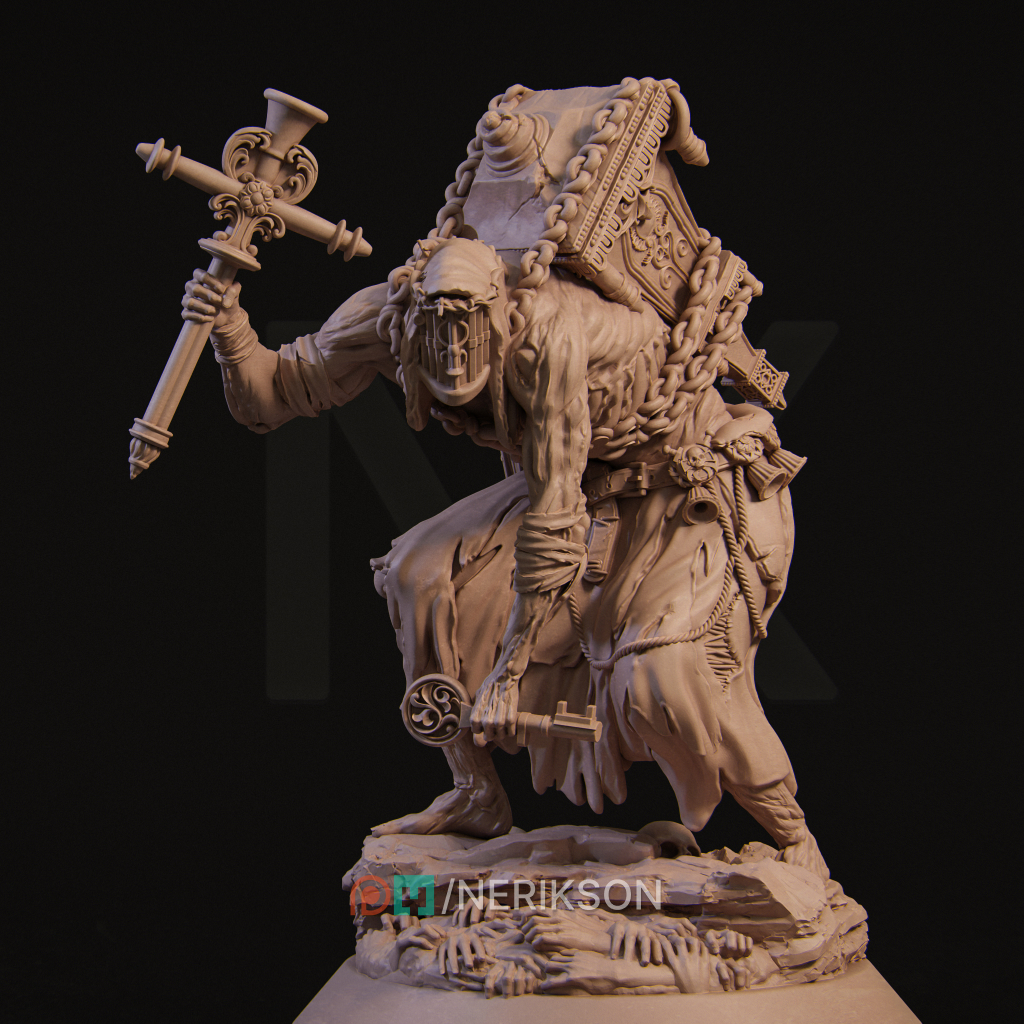 Undead Keeper [presupported] by Nerikson, is a proxy for Scripture Guardian, in Court of the Seven Headed Serpent, Cult of the Black Grail, Heretic Legion, The Principality of New Antioch, Trench Pilgrims.