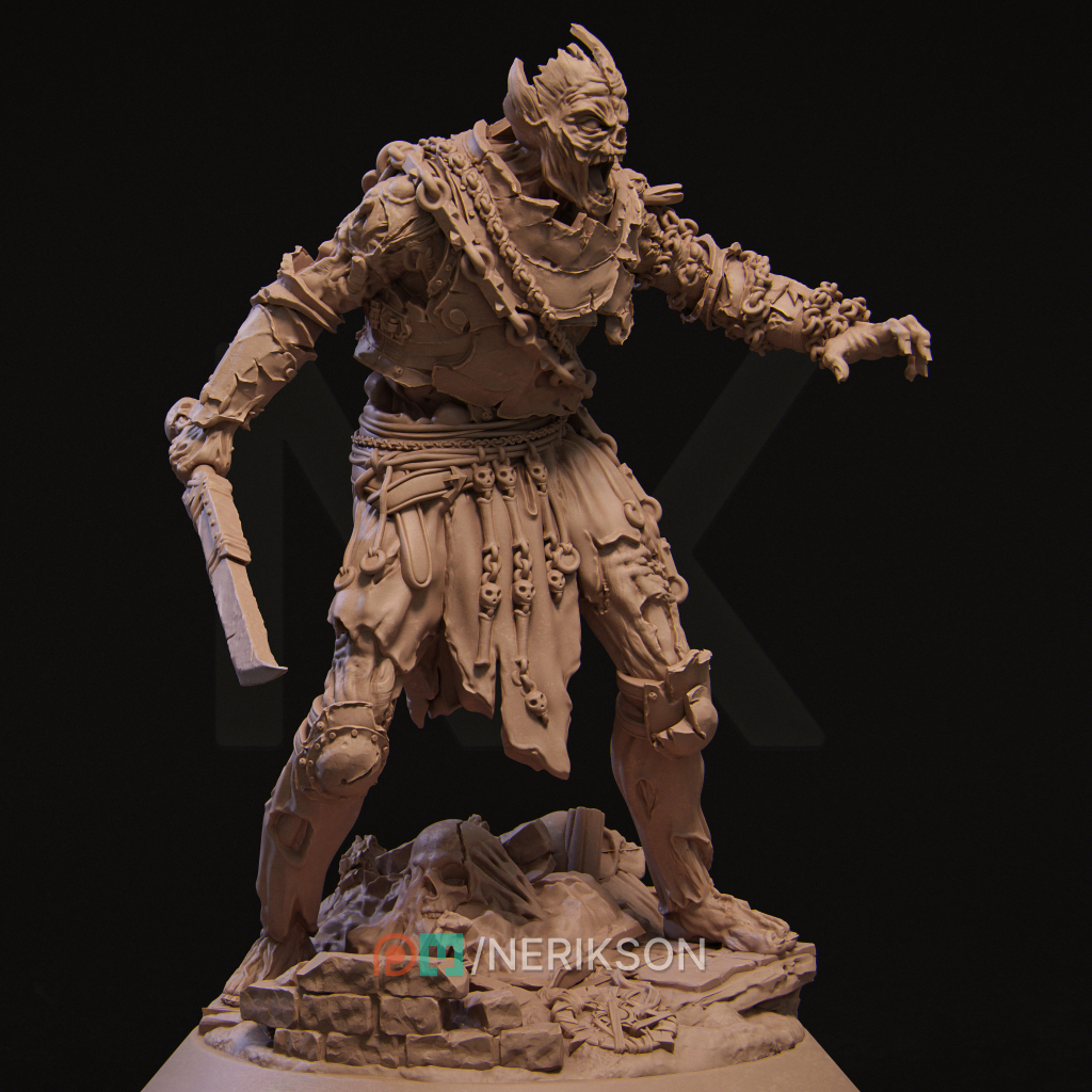 Undead Fighter [presupported] by Nerikson, is a proxy for Corpse Guard, in Cult of the Black Grail.