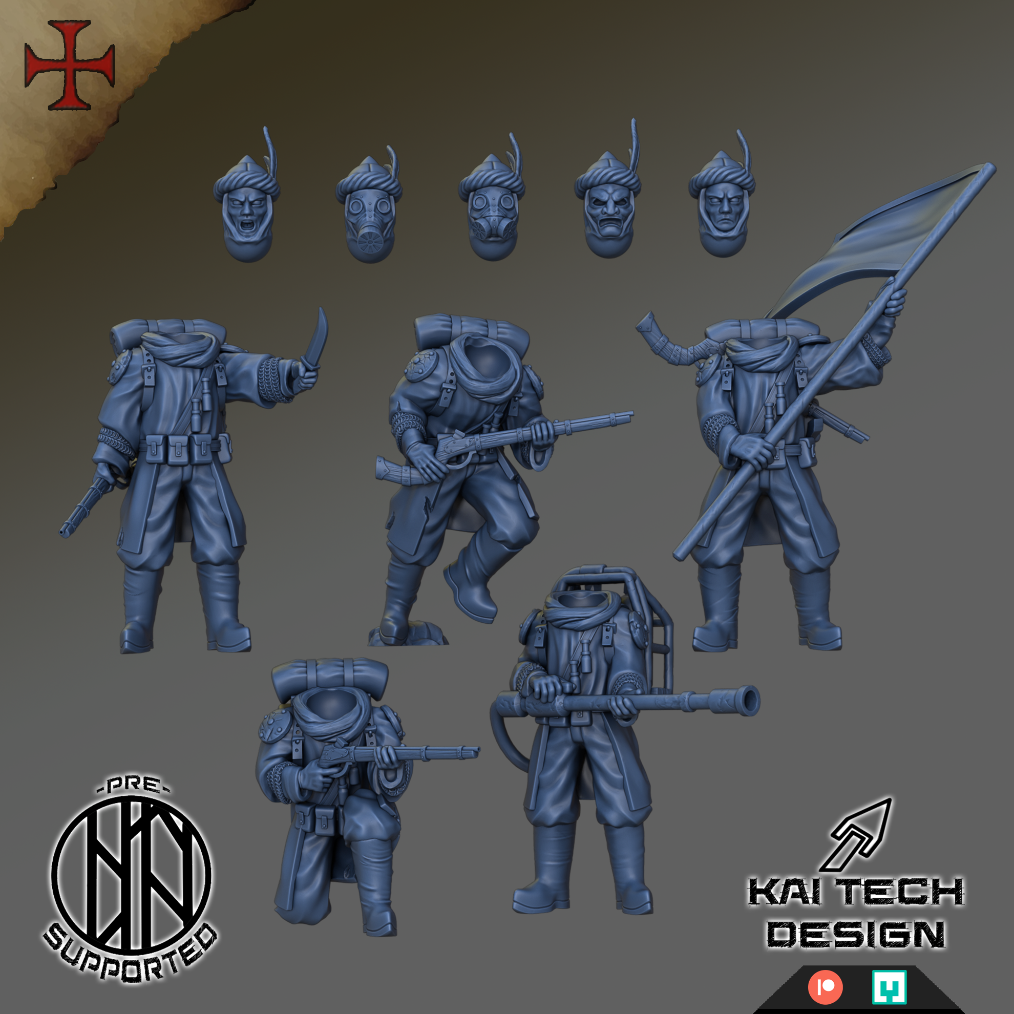 Forces of the High Emirate - Troopers by KaiTechDesign - Image 3