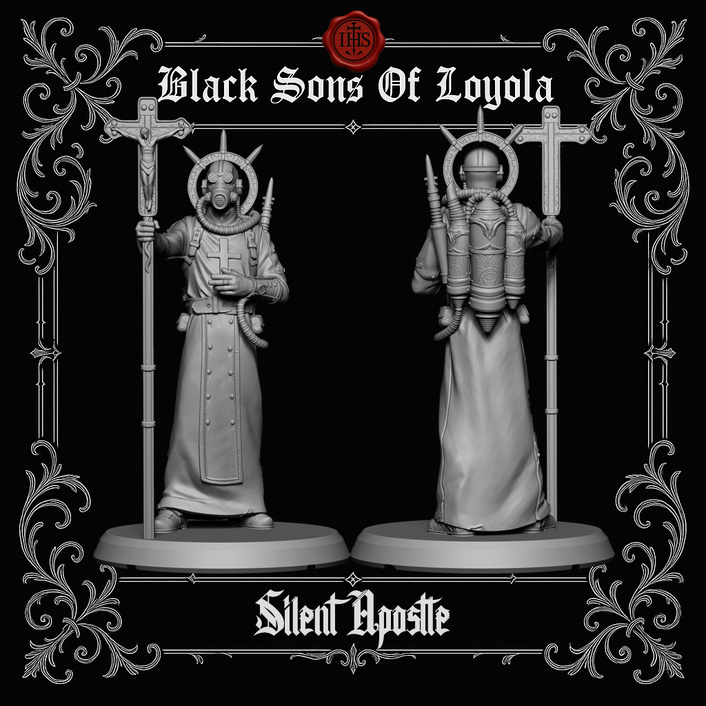 The Silent Apostle by Black Sons of Loyola, is a proxy for Trench Cleric, in The Principality of New Antioch.