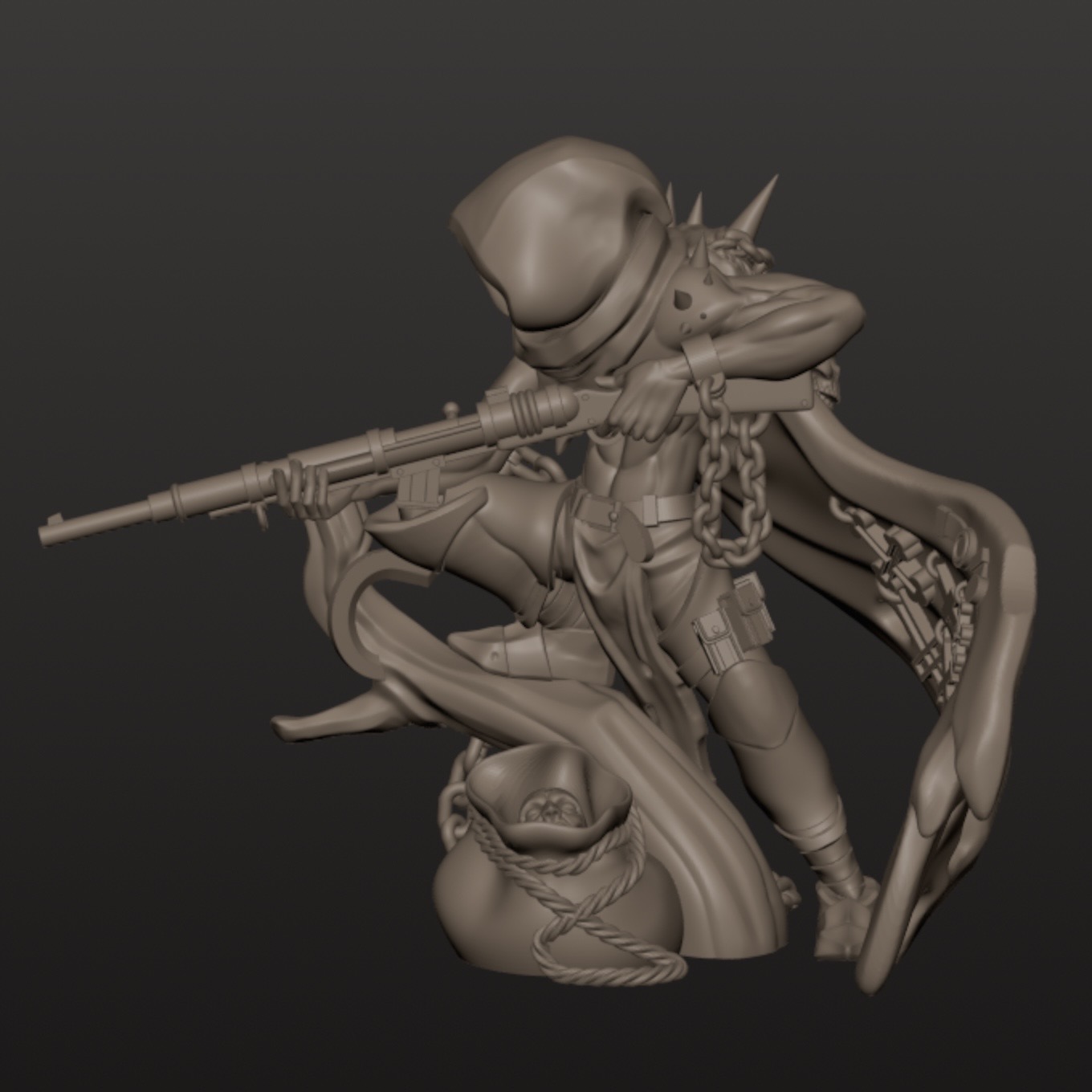 Head Collector by Matt Difa, is a proxy for Sniper Priest, in The Principality of New Antioch.
