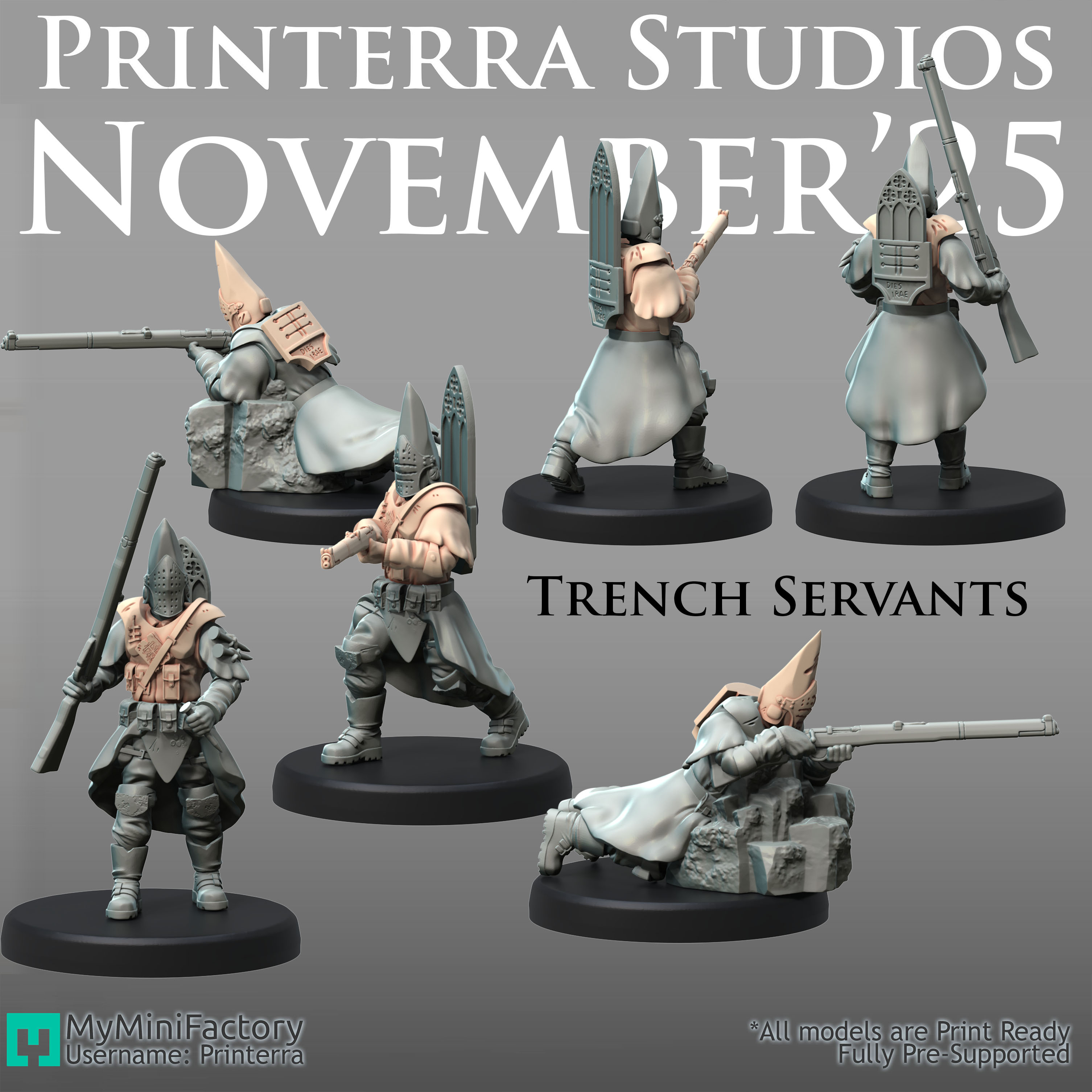 056 BELTHAZARK Trench servants by Printerra Studios, is a proxy for Trench Pilgrim, in Trench Pilgrims.