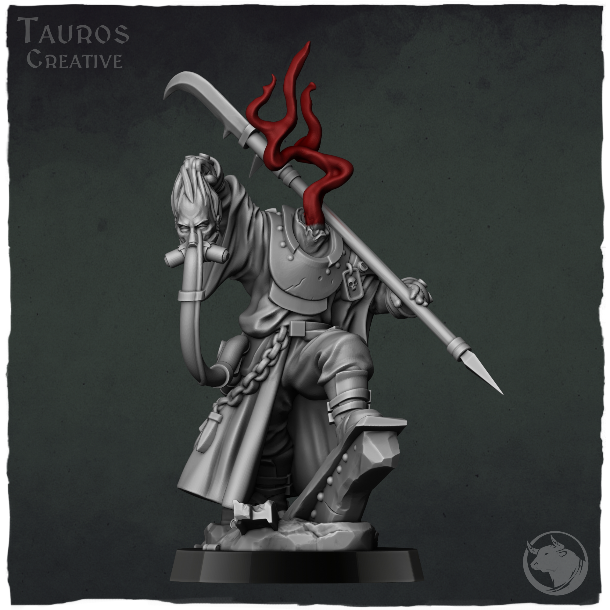 Liturgist by Tauros Creative, is a proxy for Heretic Chorister, in Heretic Legion.